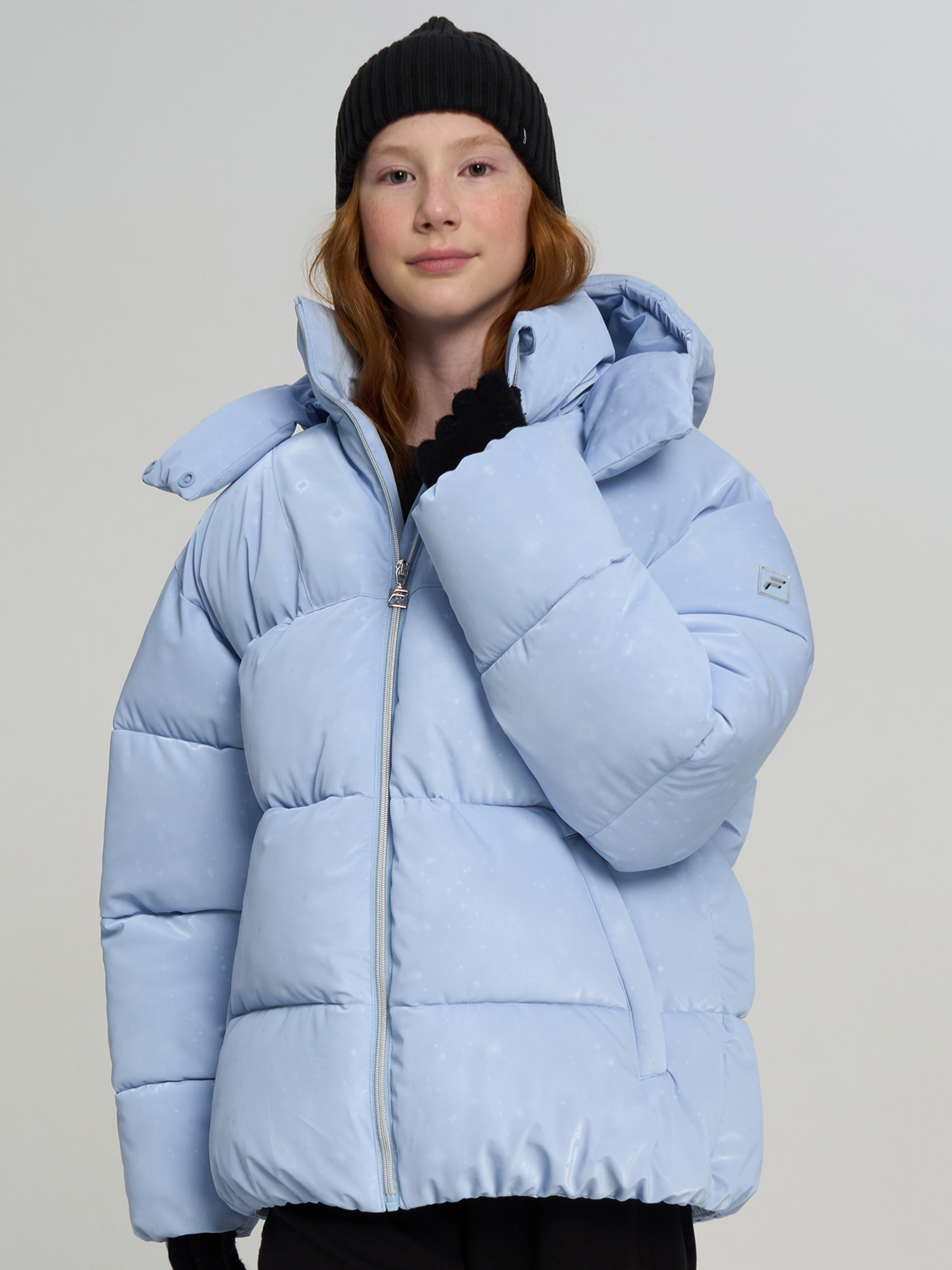 Изображение товара Пуховик ультралегкий для девочек FILA, Голубой