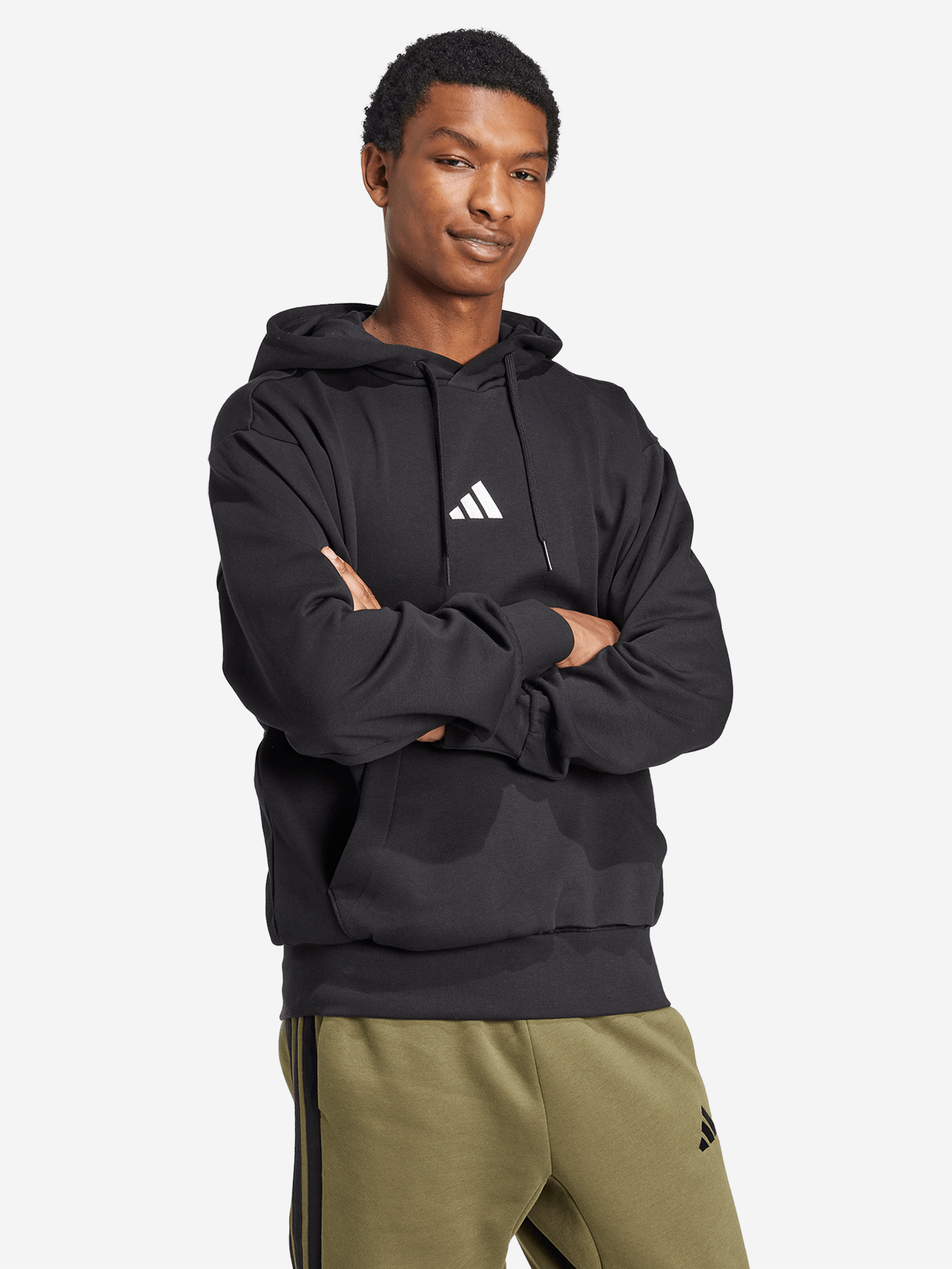 

Худи мужское adidas Feelcozy, Черный