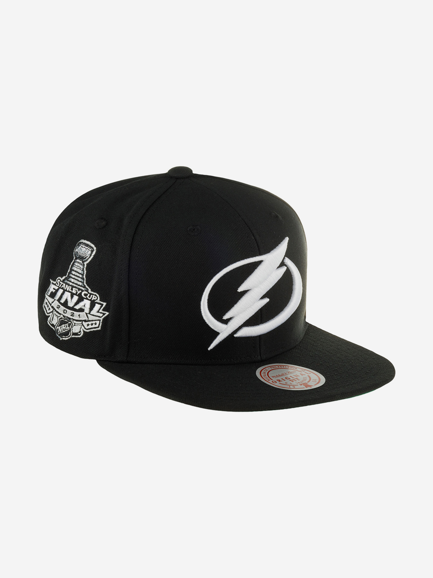 Бейсболка MITCHELL NESS HHSS6743-TBLYYPPPBLCK Tampa Bay Lightning NHL (черный), Черный 59-301XDOXM4K-09, размер Без размера - фото 2