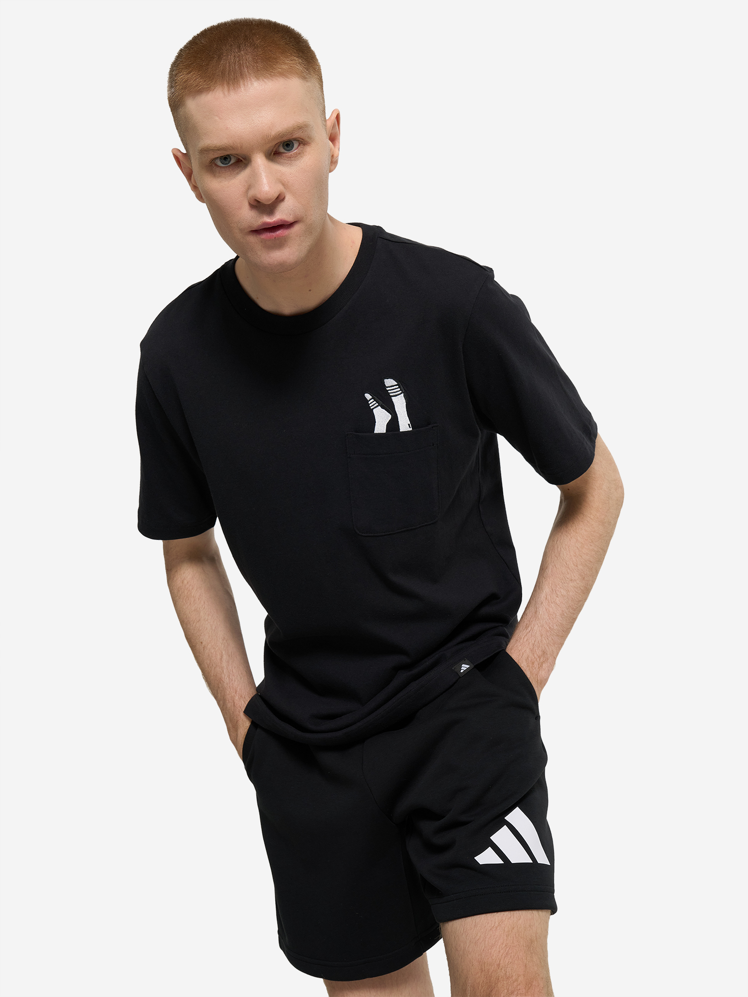 

Футболка мужская adidas, Черный