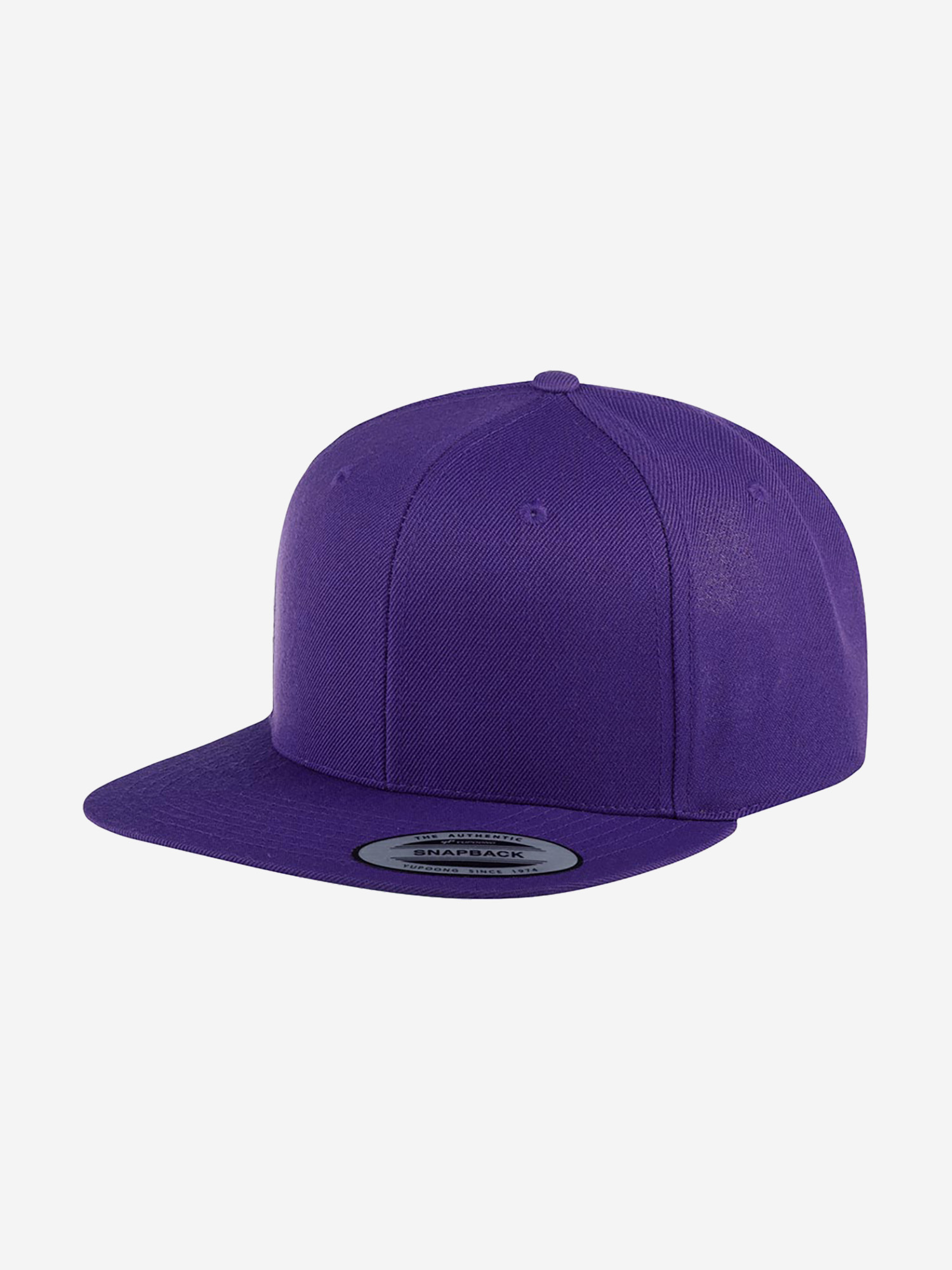 Бейсболка с прямым козырьком FLEXFIT 6089M (фиолетовый), Фиолетовый