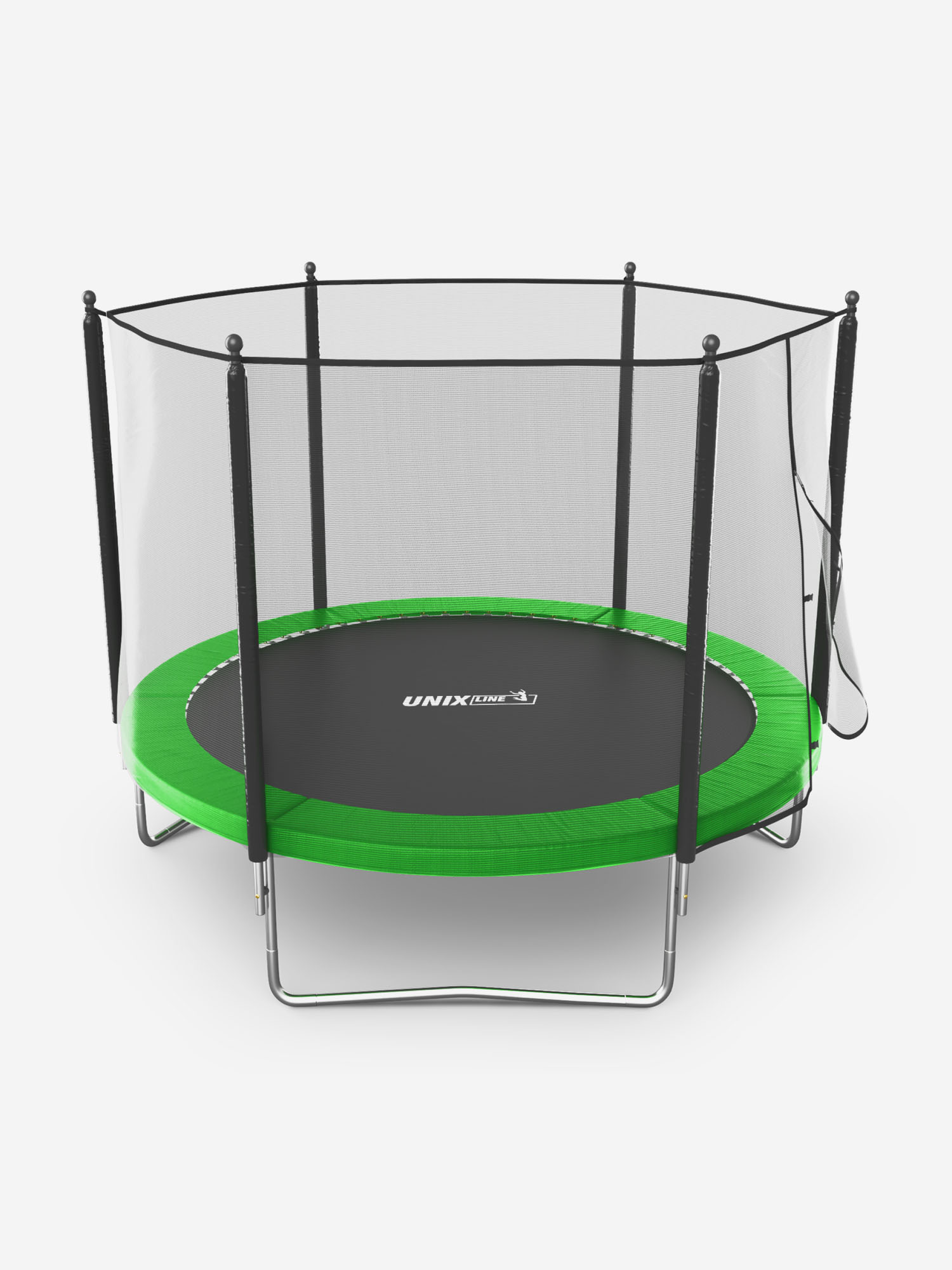 Игры на улице  Спортмастер Батут UNIX Line Simple 10 ft Green (outside), Зеленый