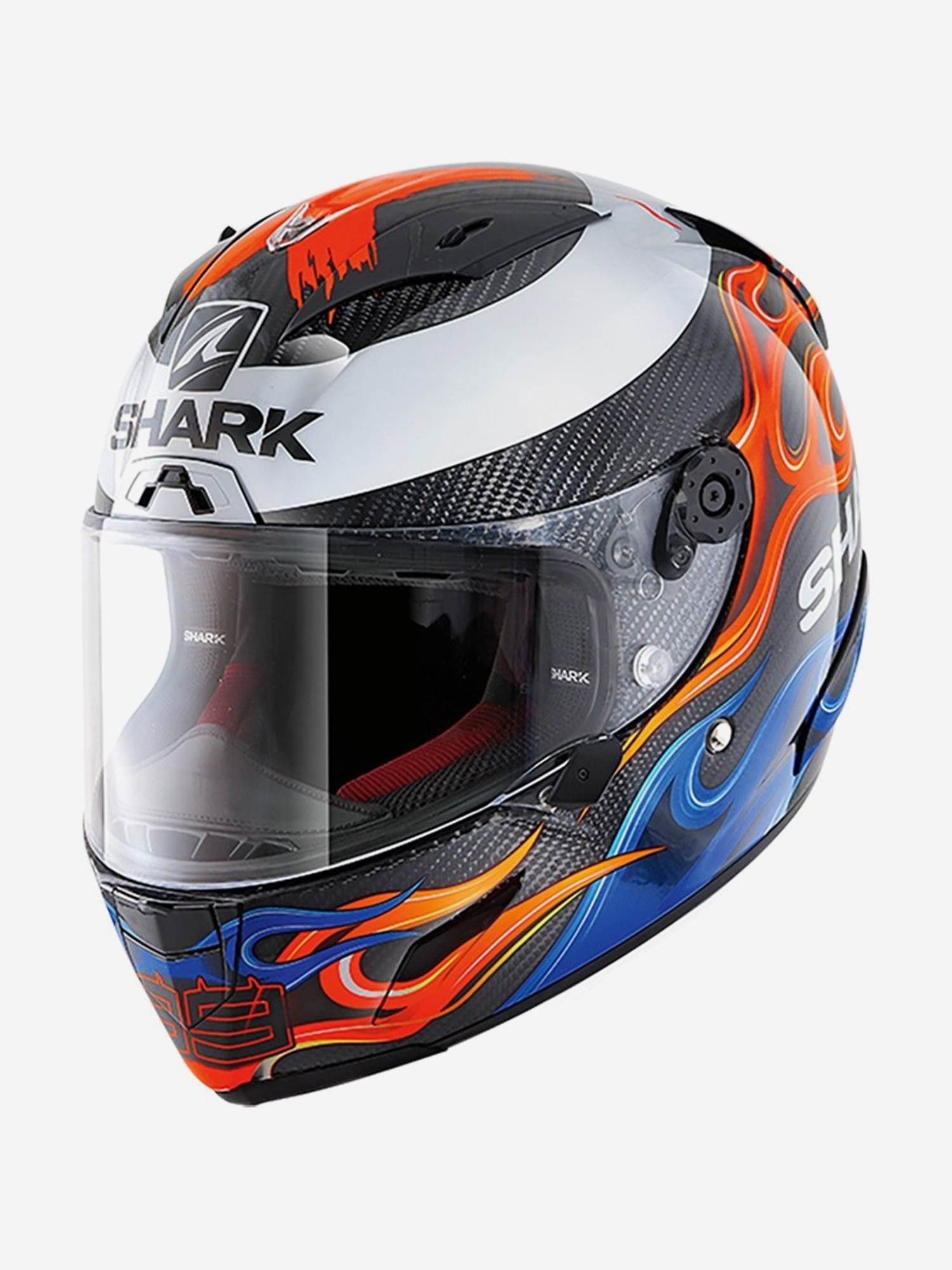 

Мотошлем интеграл Shark RACE-R PRO LORENZO 2019 Black/Blue/Red, Мультицвет