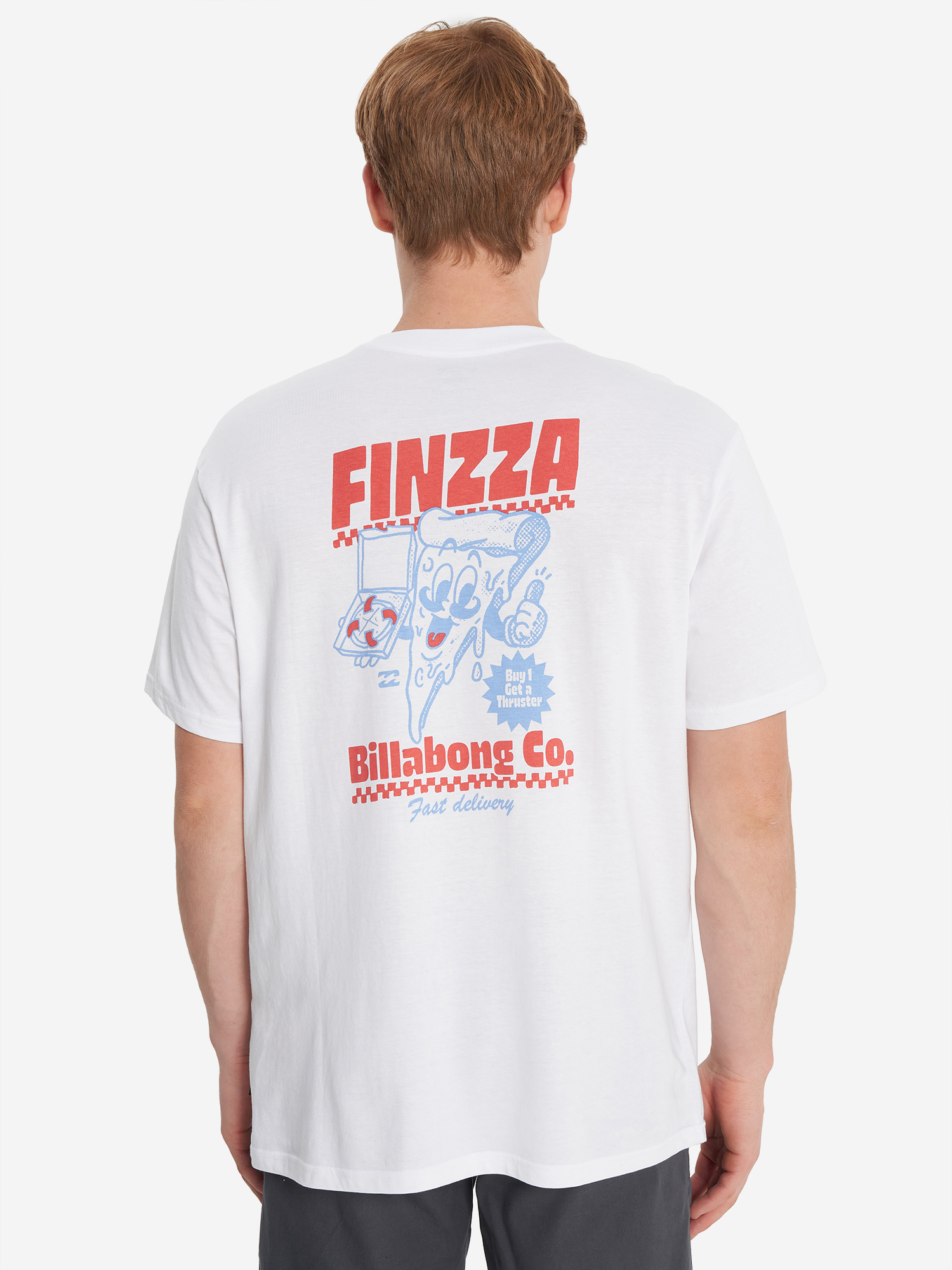 фото Футболка мужская billabong lunch break, белый