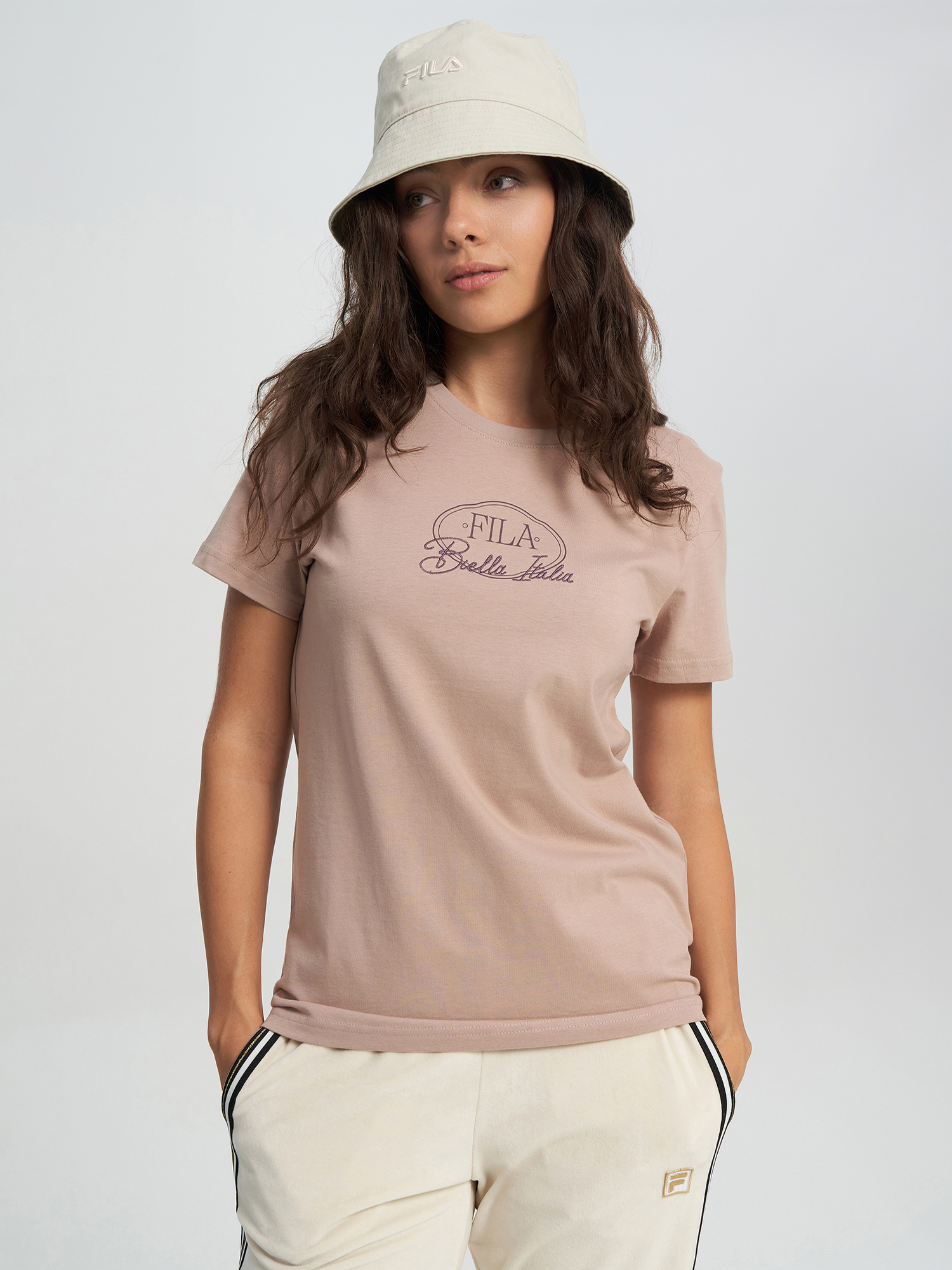 Футболка женская FILA, Бежевый