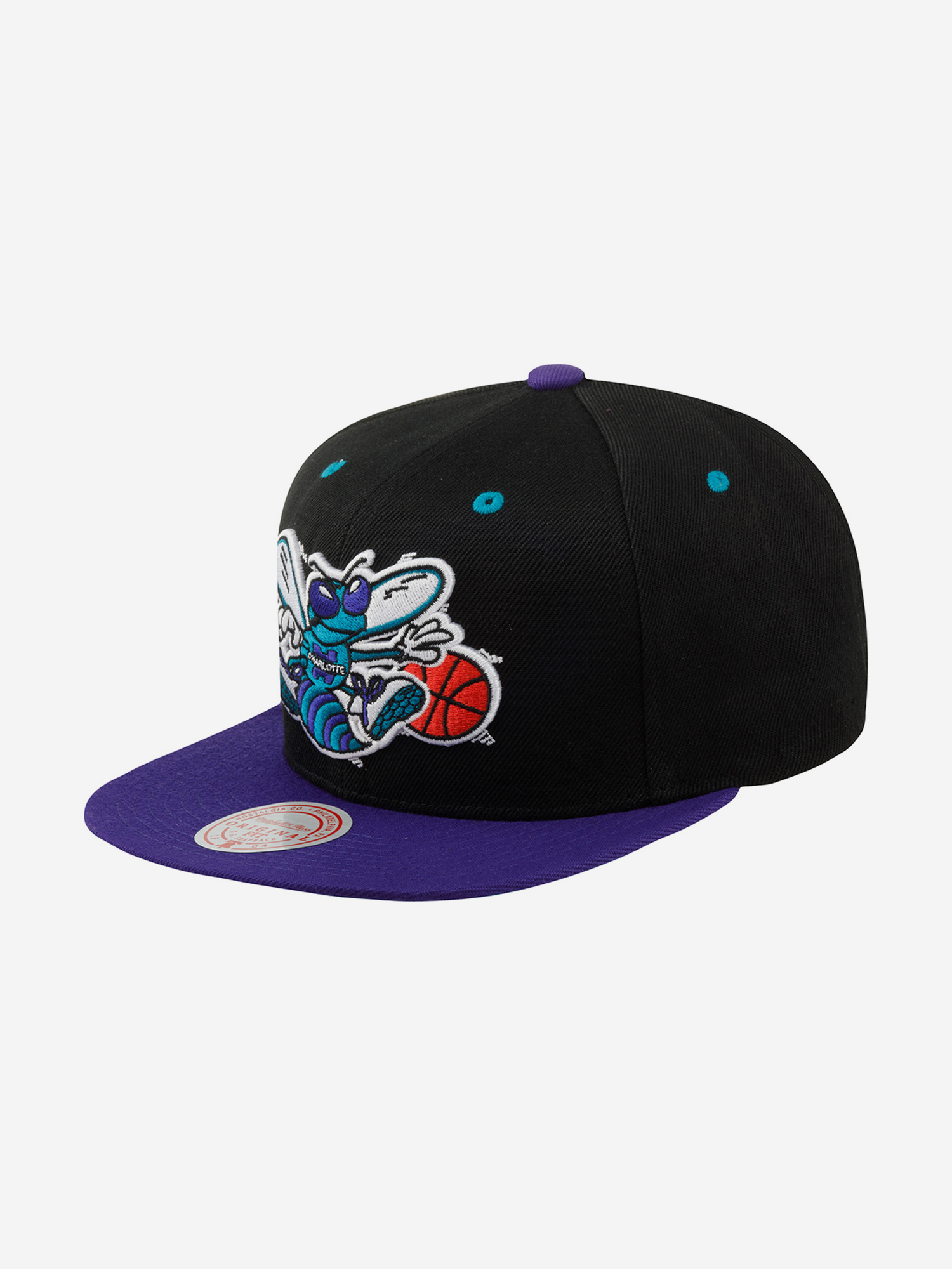 Бейсболка с прямым козырьком MITCHELL NESS 6HSSJS19207-CHOBKPR Charlotte Hornets NBA (синий), Синий 59-128XDOXM4K-78, размер Без размера - фото 1