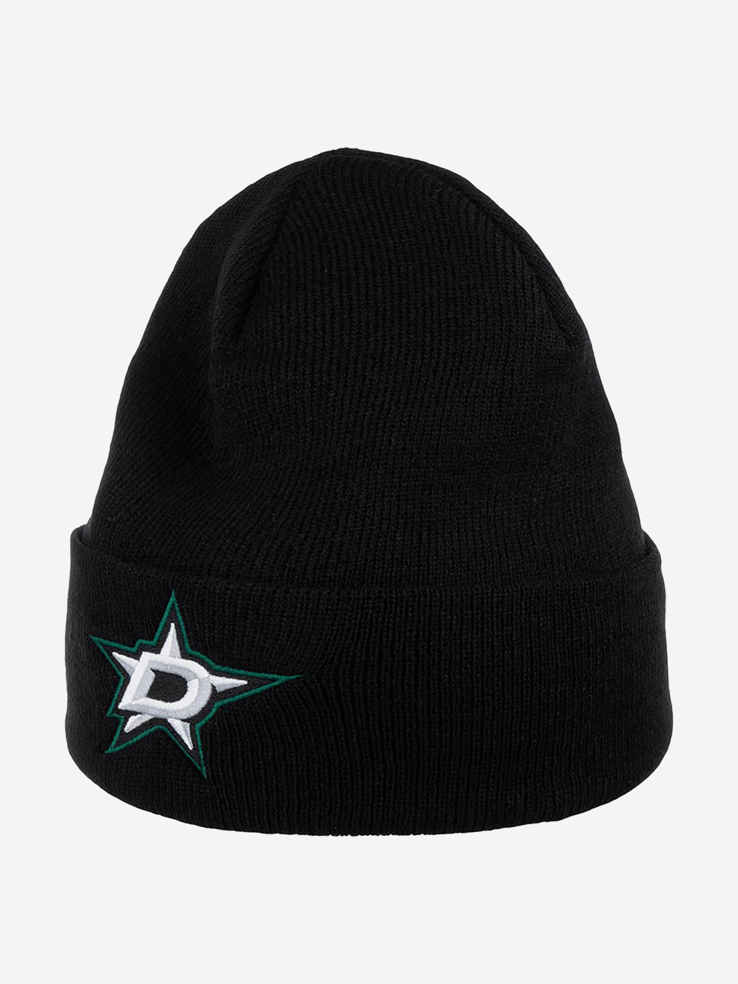 Шапка с отворотом AMERICAN NEEDLE 21019A-DAS Dallas Stars Cuffed Knit NHL (черный), Черный 06-394XDOXA3Y-09, размер Без размера - фото 3