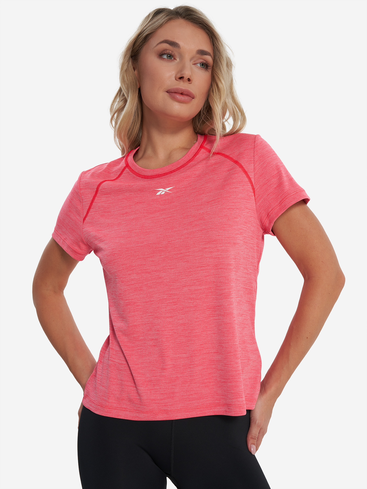 Футболка женская Reebok ID Train, красный, арт. 26289