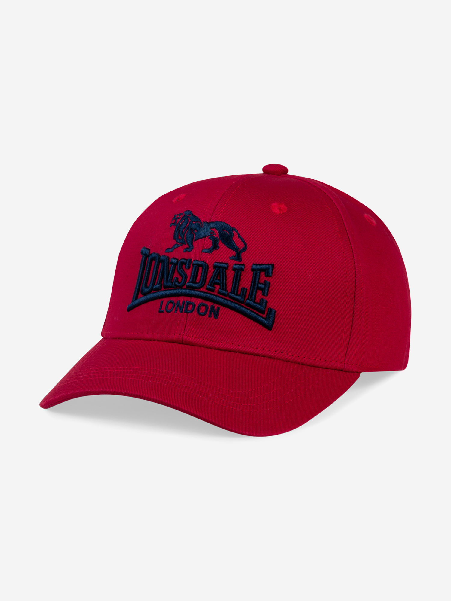 Кепка LONSDALE SALFORD, Красный футболка мужская lonsdale lubcroy красный