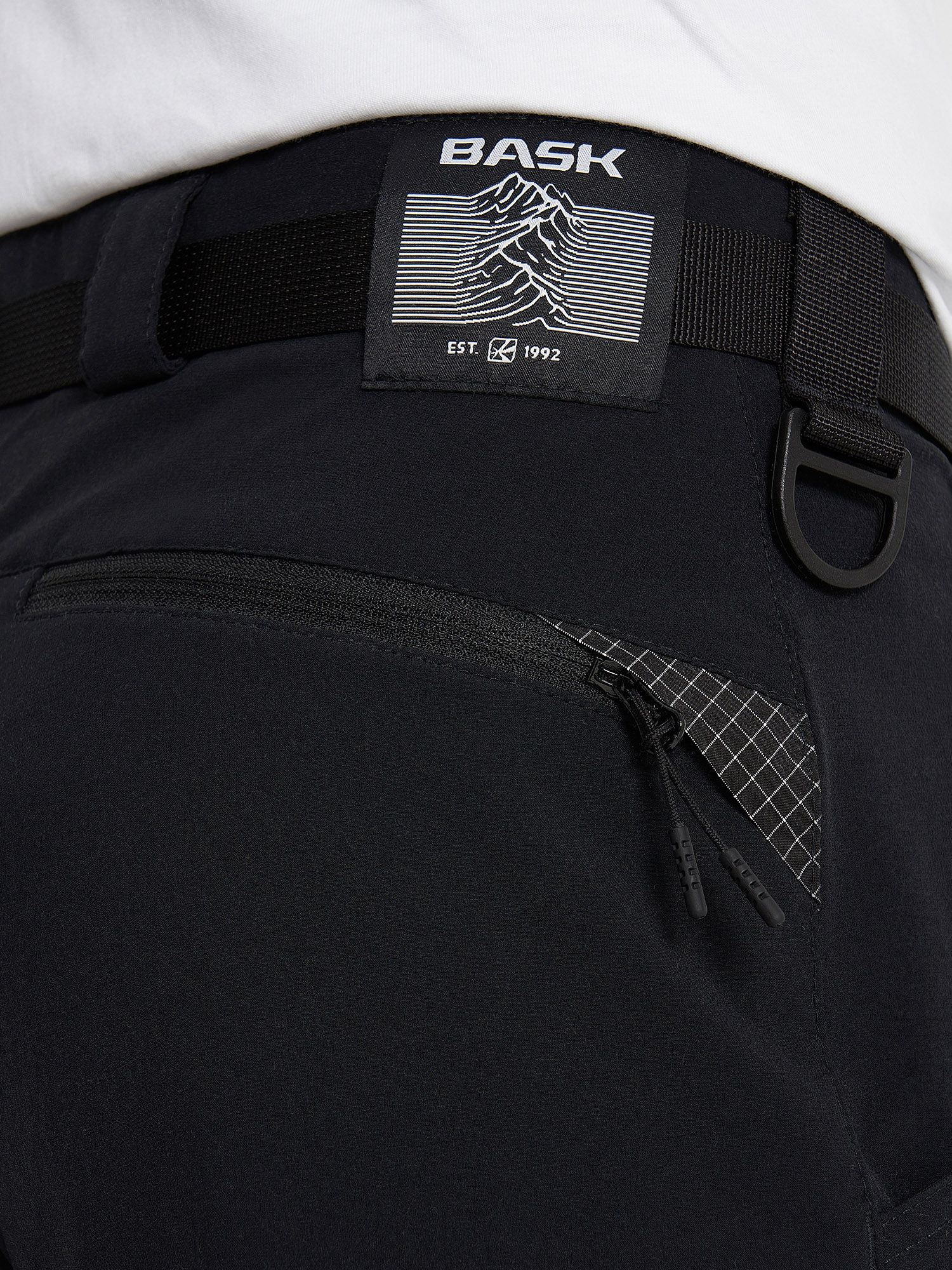 фото Брюки мужские bask trek v2, черный