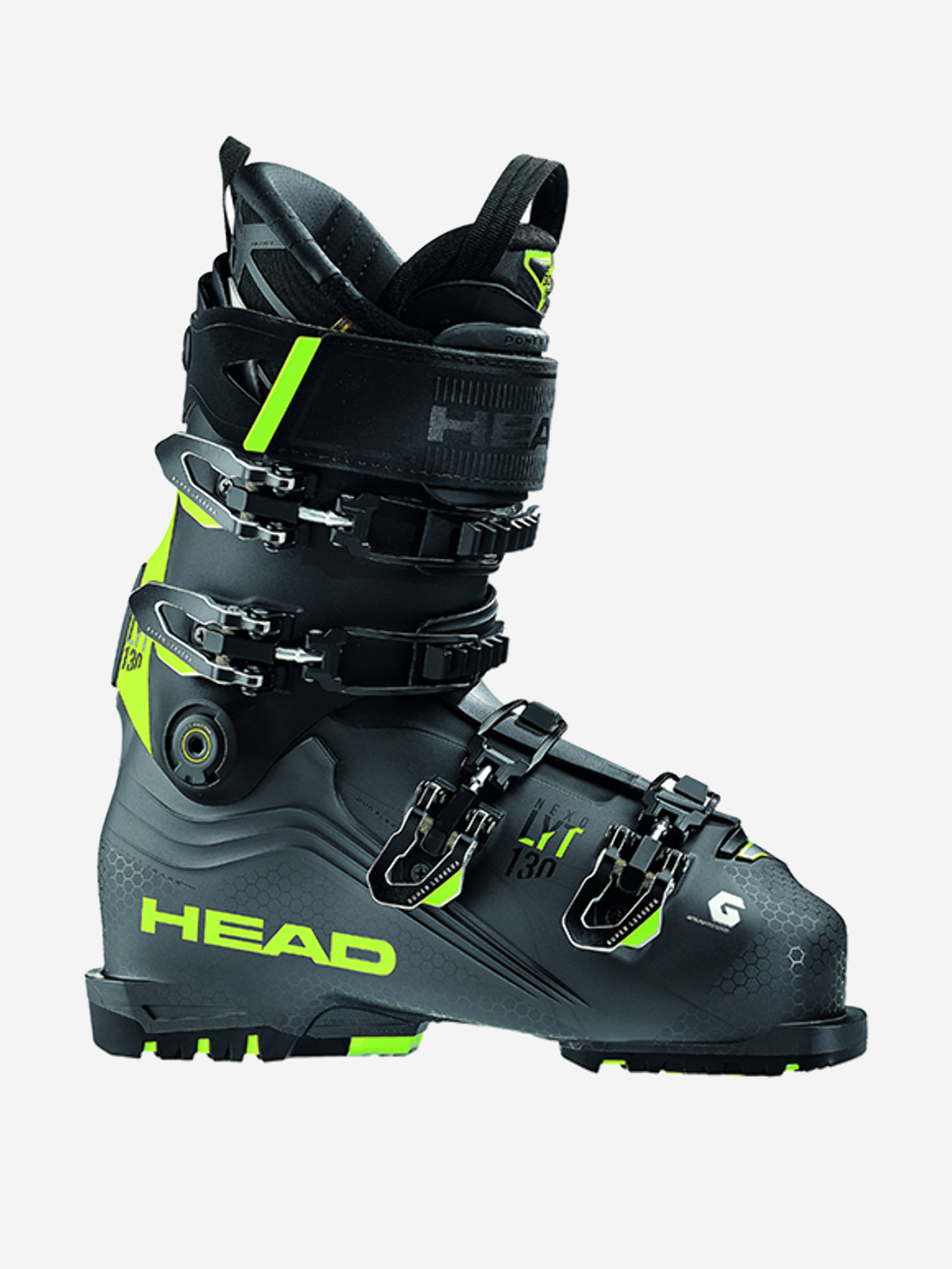 

Горнолыжные ботинки Head Nexo LYT 130 Anthracite/Yellow 21/22, Серый