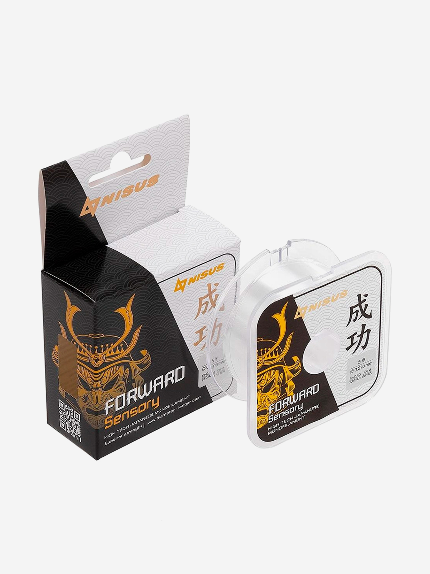 

Леска для рыбалки Nisus FORWARD Sensory Nylon 0,370мм, 100м, 10,45кг, прозрачный, Серый