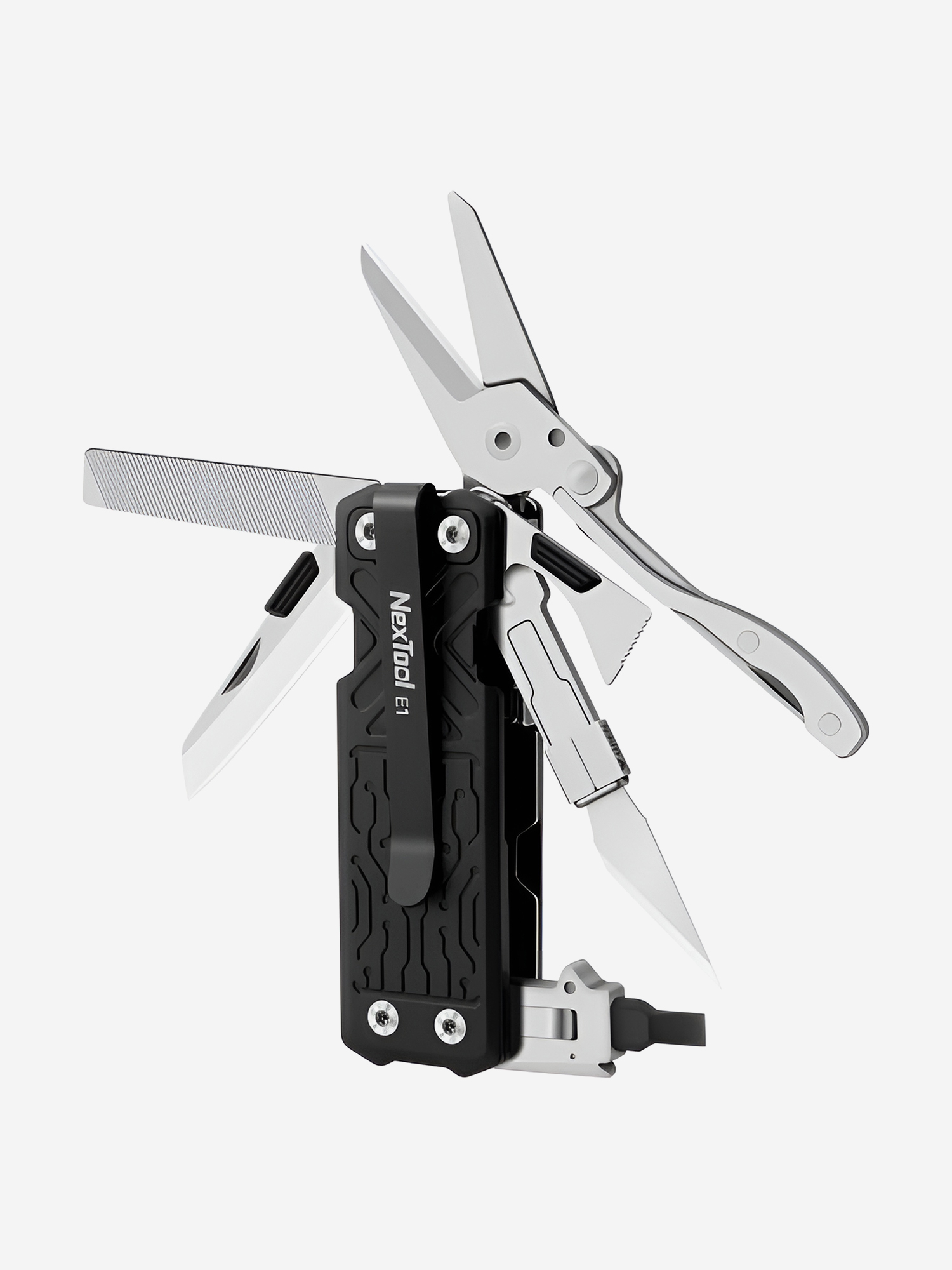 

Мультитул Nextool Pocket Tool E1, 10 функций, черный, Черный