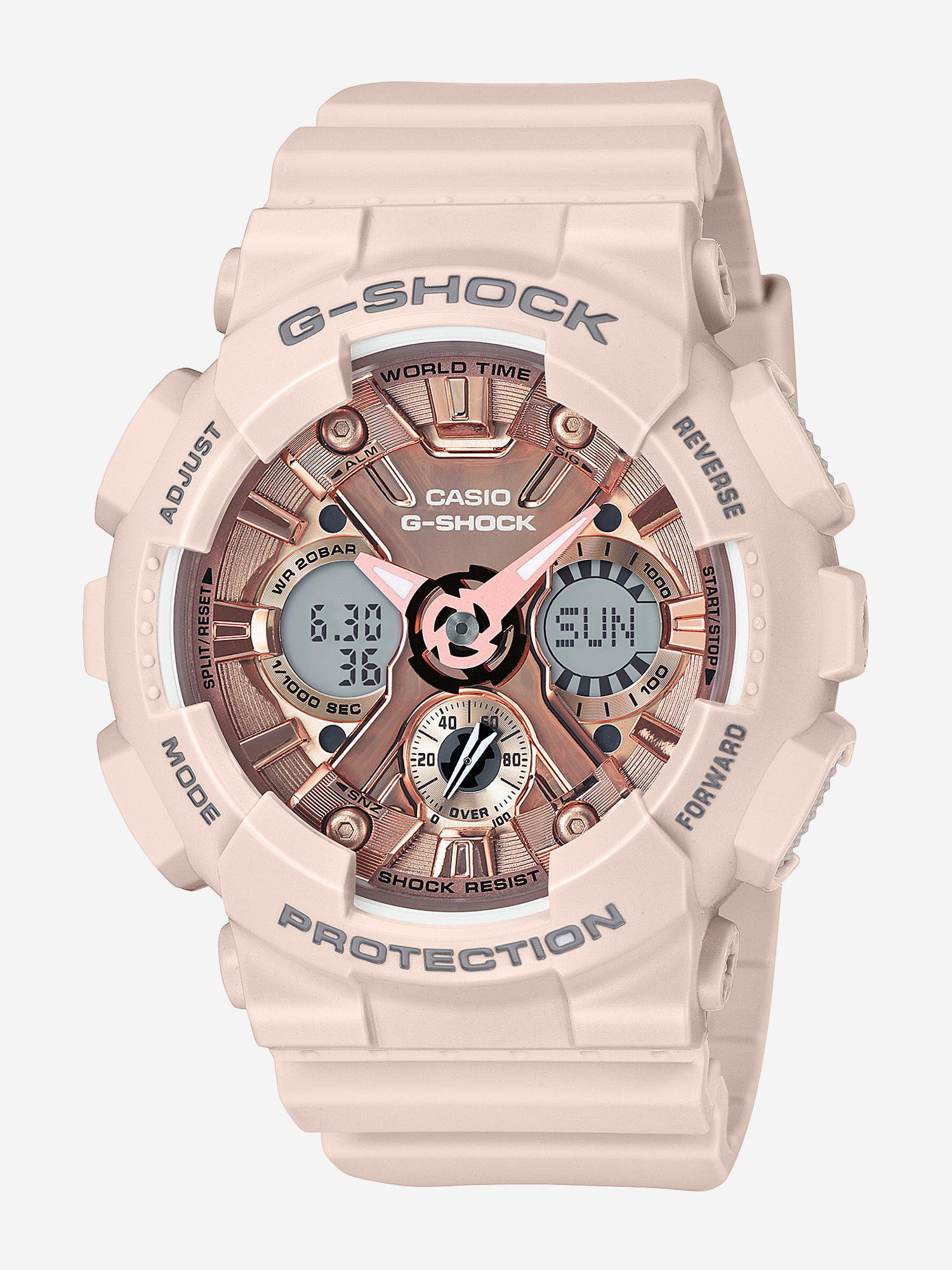 

Наручные часы Casio G-SHOCK GMA-S120MF-4A, Розовый