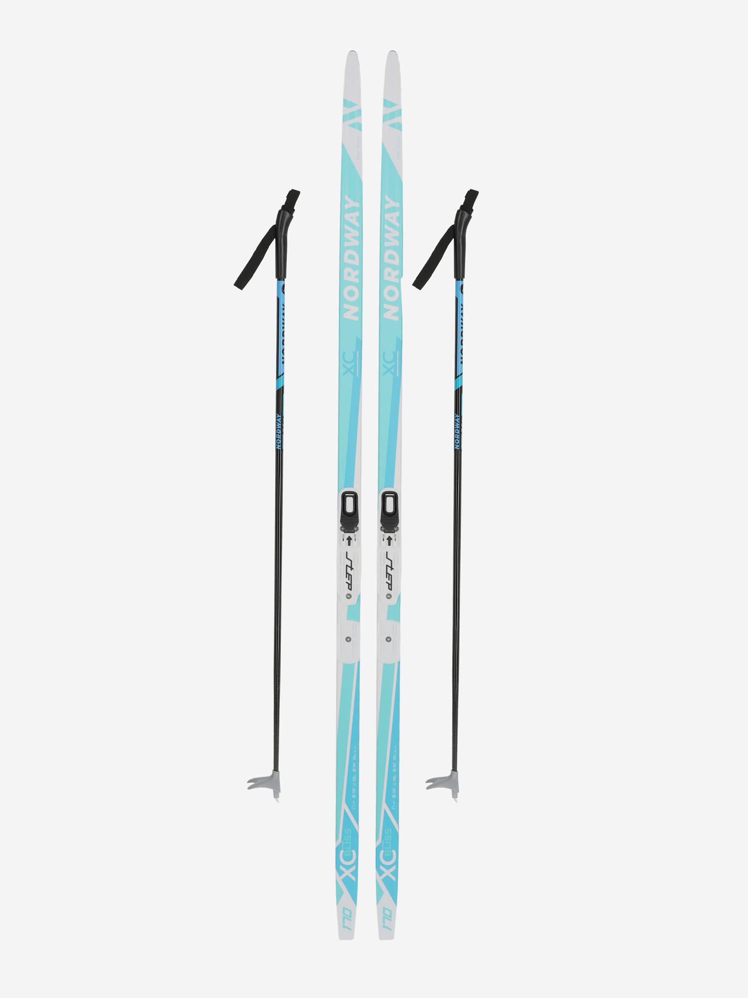 

Комплект лыжный детский Nordway Bliss NNN, Голубой