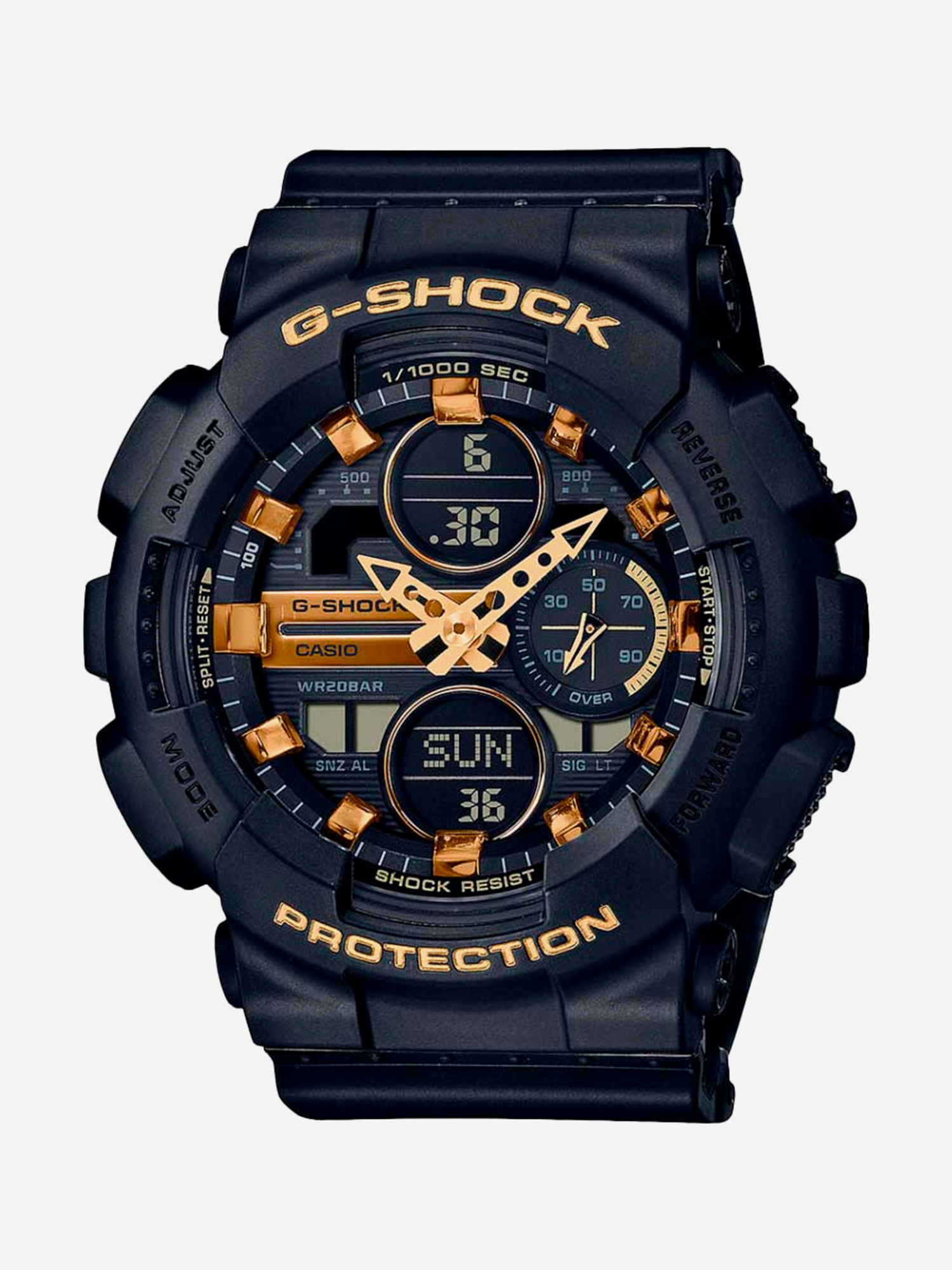 

Спортивные часы CASIO GMA-S140M-1A, Черный