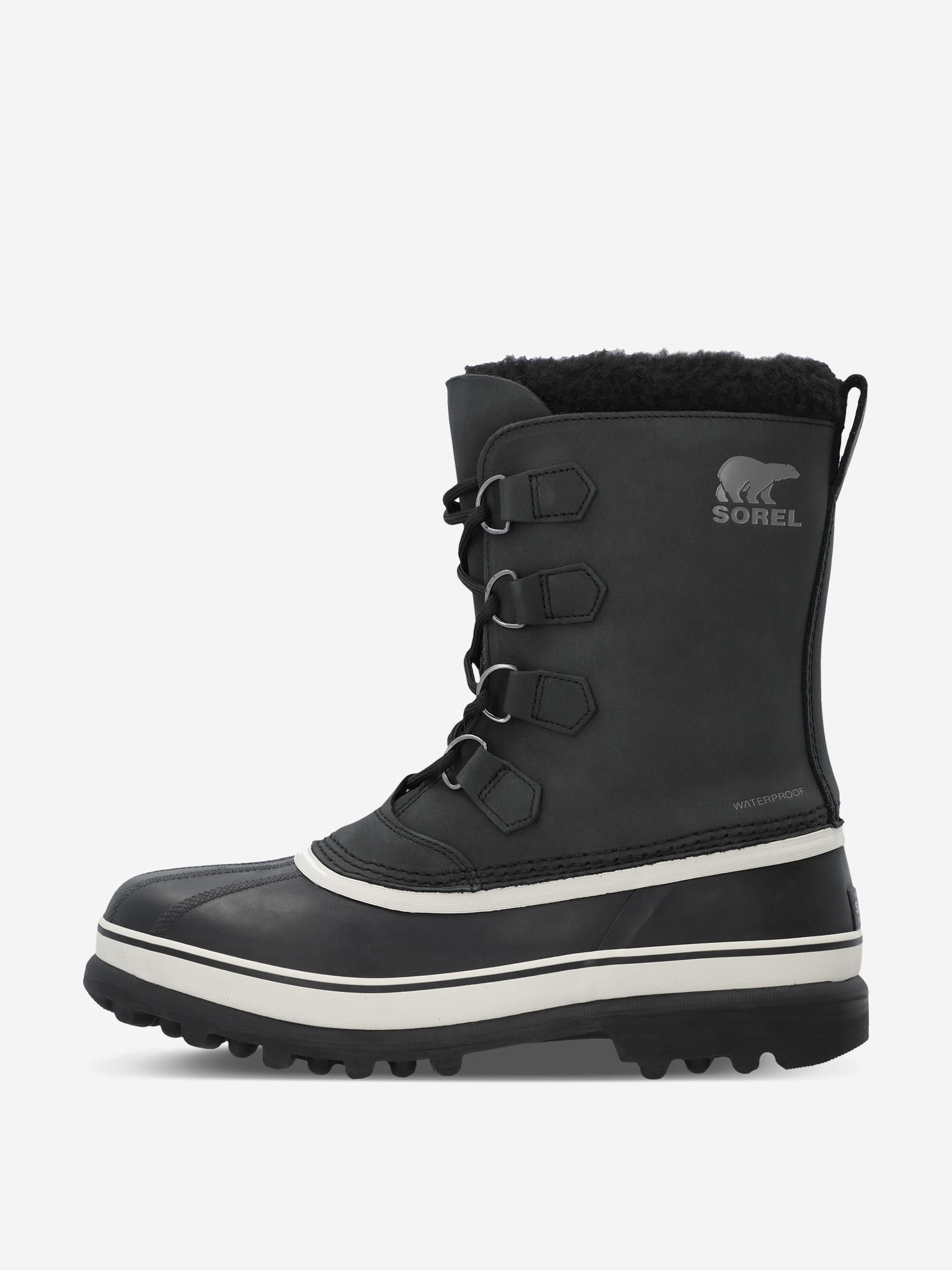 Сапоги утепленные Sorel Caribou Waterproof, черный, арт. 1002871SRL-016
