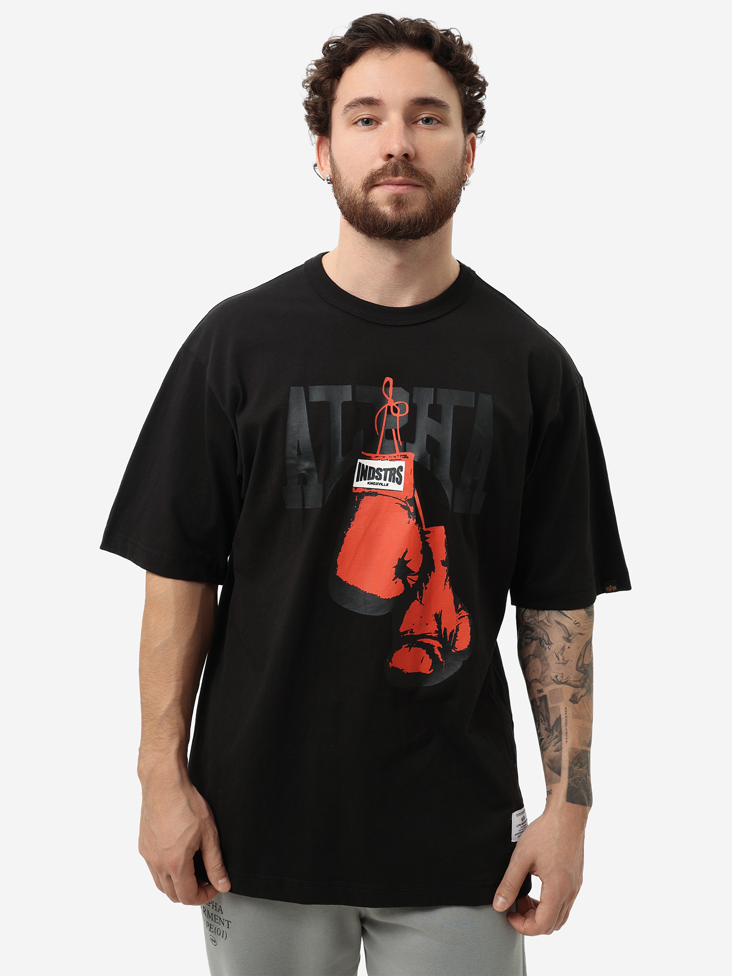 Изображение товара Футболка Alpha Boxer Alpha Industries, Черный