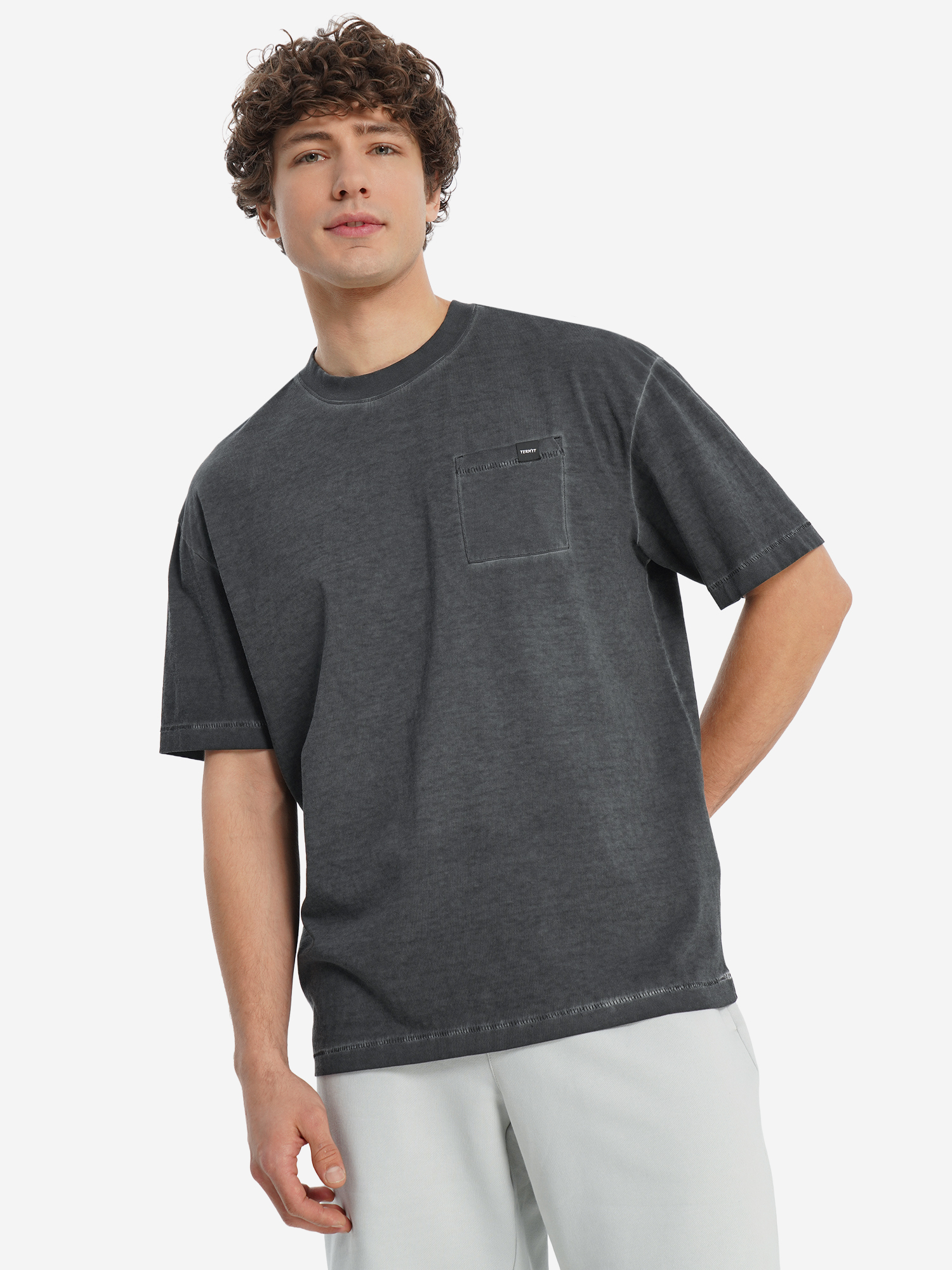 Футболка Termit Мужская Черная, черный, арт. 142518trt-99