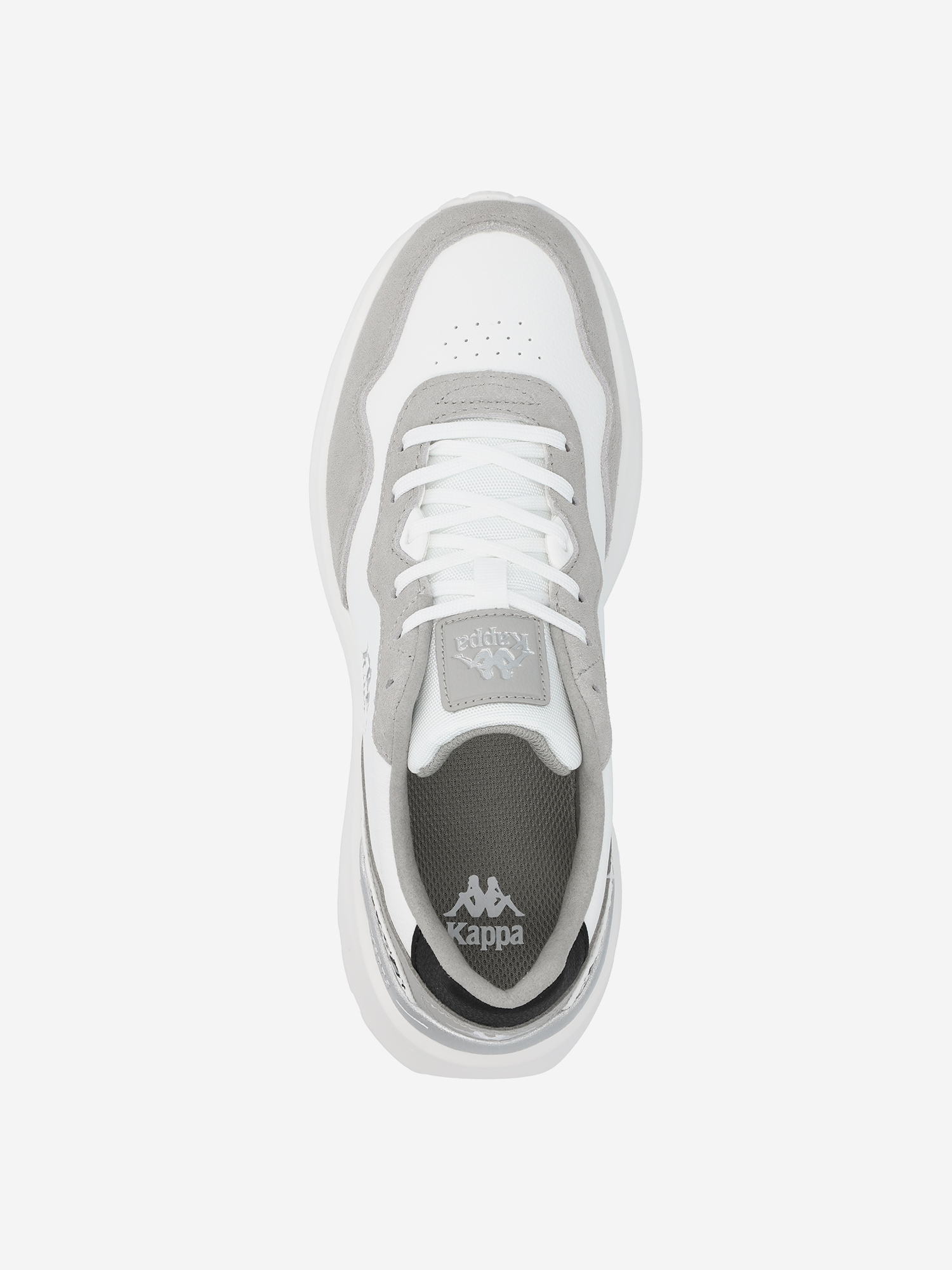 фото Кроссовки женские kappa selecto 4.0, белый