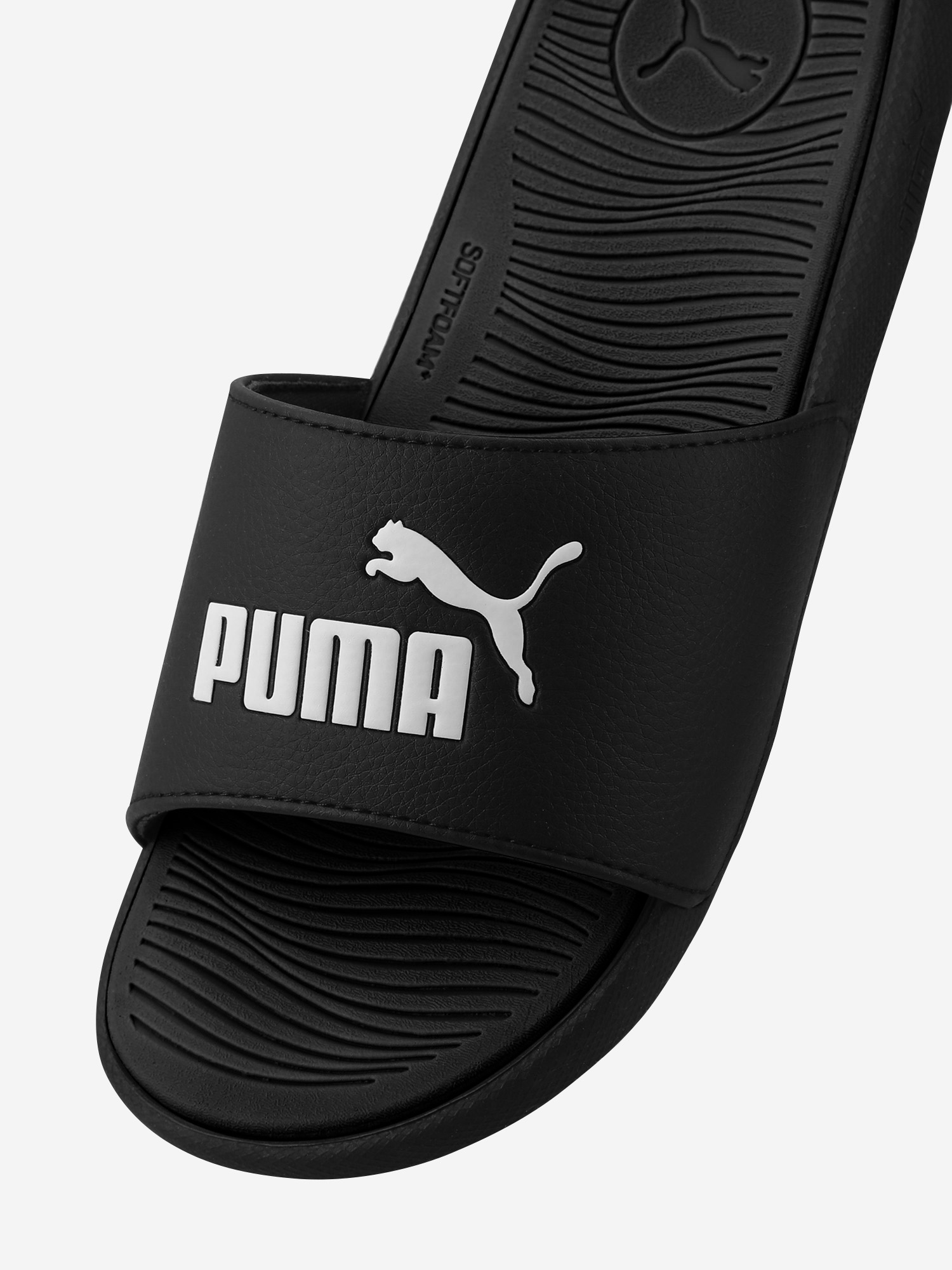 Шлепанцы детские PUMA Cool Cat 2.0 V Jr Bx, Черный 390897P0P-01, размер 34.5 - фото 6