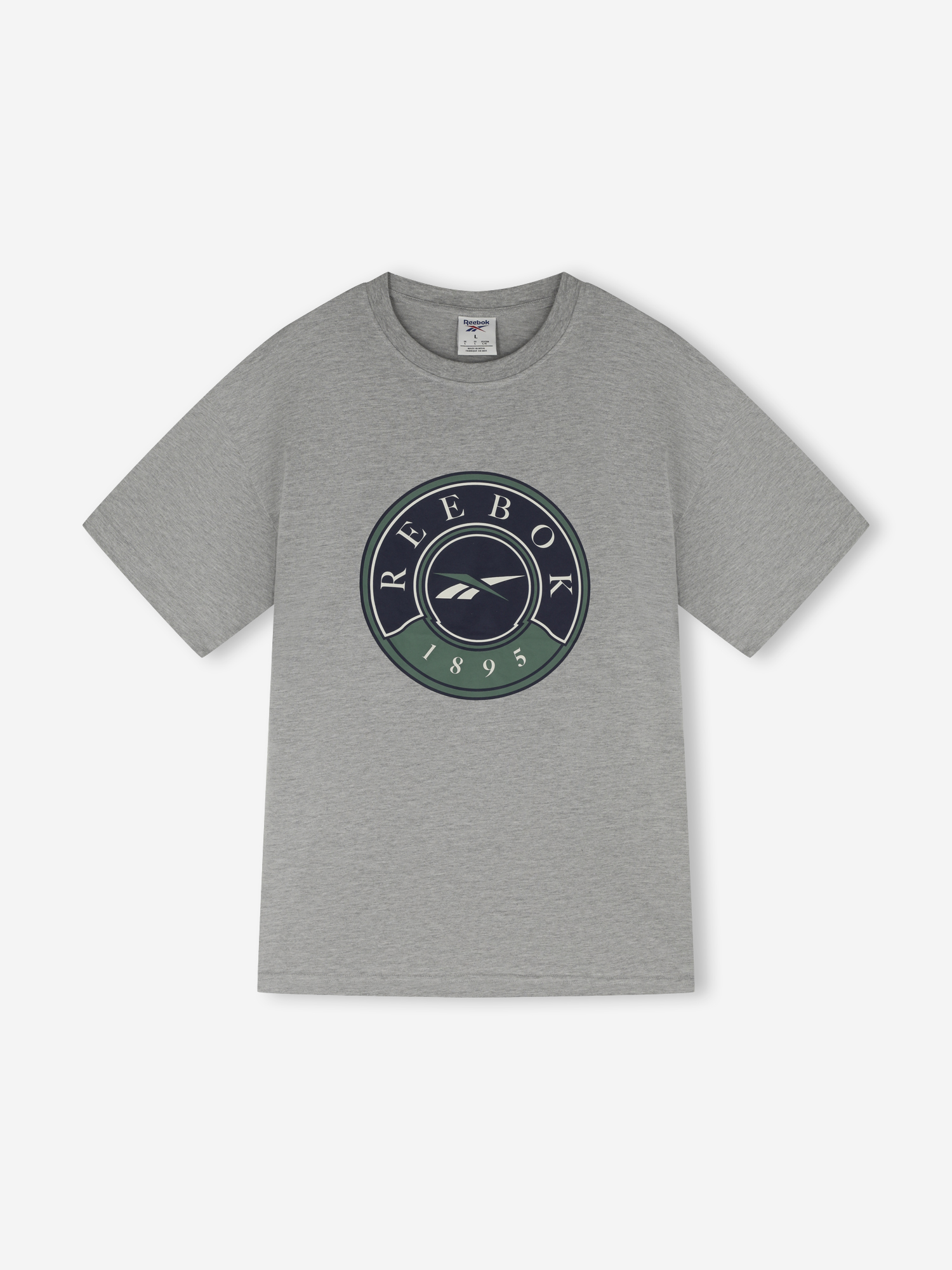 Футболка Reebok Мужская Серая, серый, арт. 100253179R00