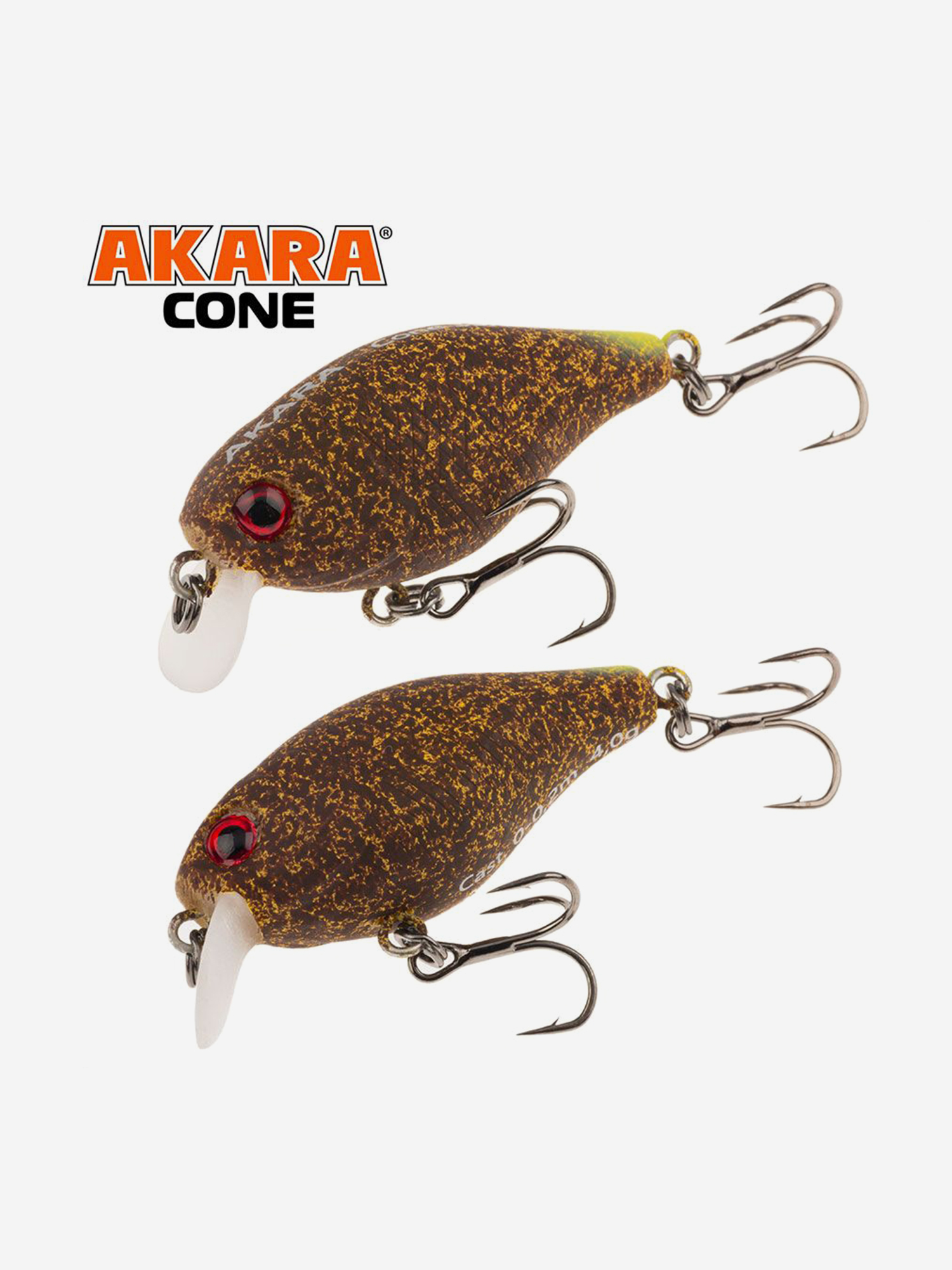 Изображение товара Воблер Akara Cone 35F кренк плавающий на форель, голавля 4гр A-221