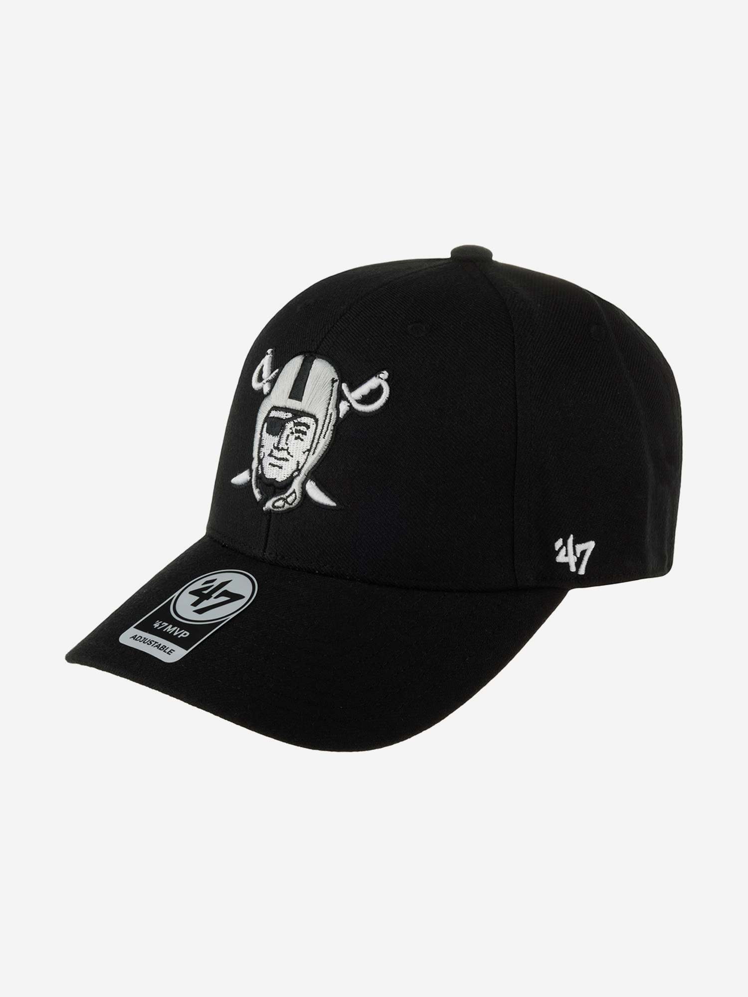 

Бейсболка 47 BRAND F-MVP23WBV-BKW Las Vegas Raiders NFL (черный), Черный