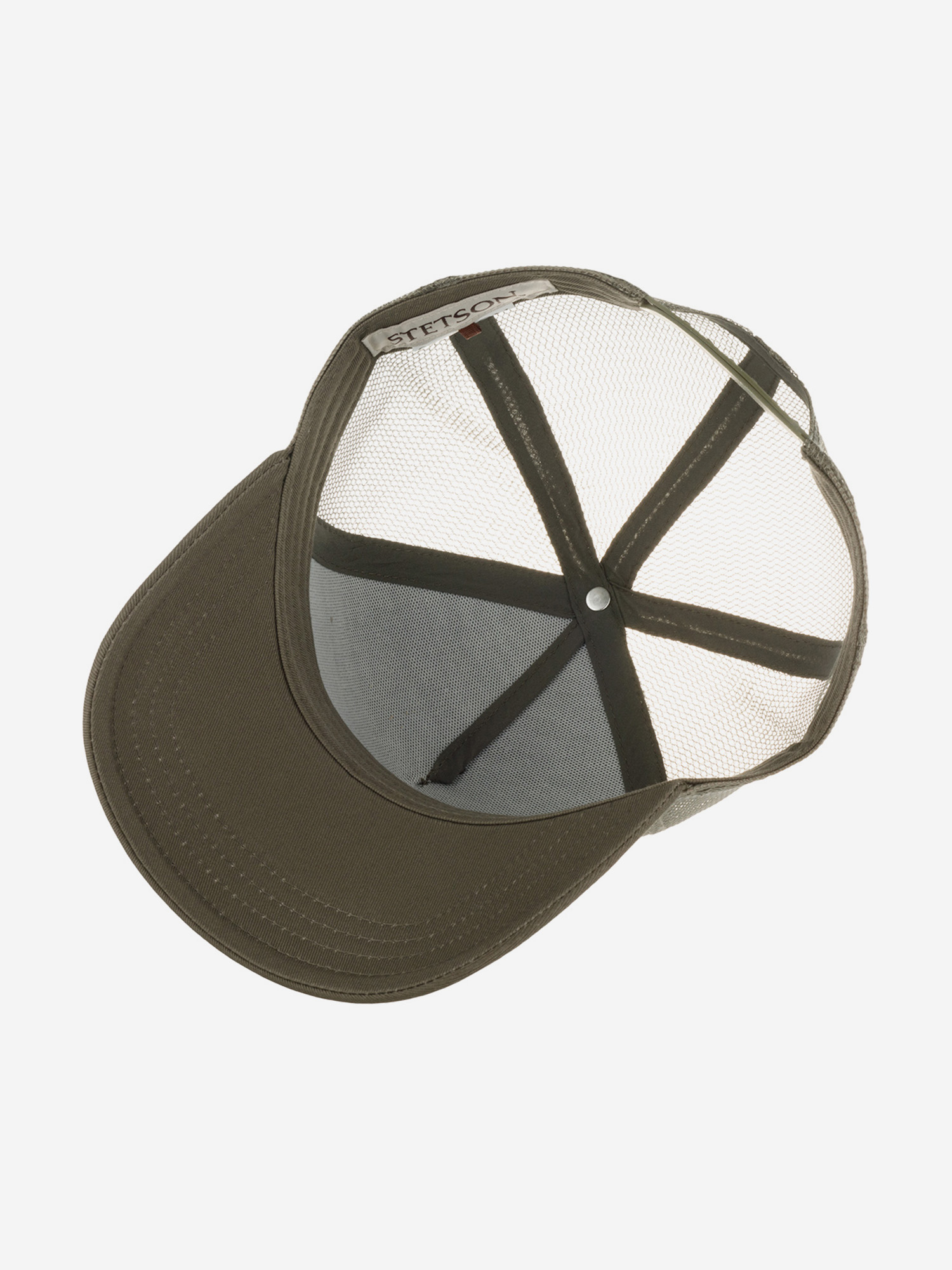 Бейсболка с сеточкой STETSON 7751179 TRUCKER CAP COTTON (оливковый), Мультицвет 02-510XDOXS9Z-03, размер Без размера - фото 4