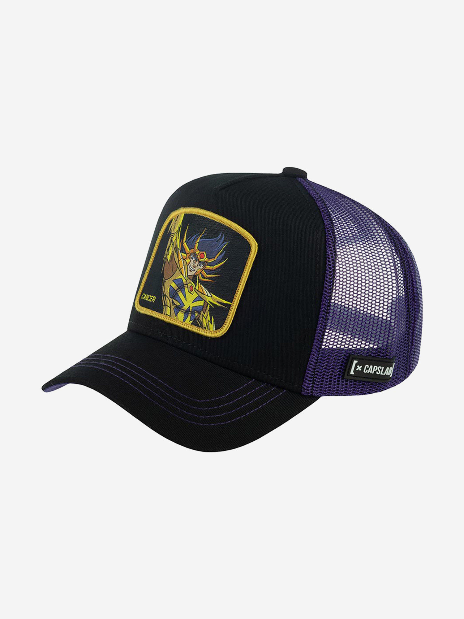 Изображение товара Бейсболка с сеточкой CAPSLAB Saint Seiya Cancer унисекс всесезонная