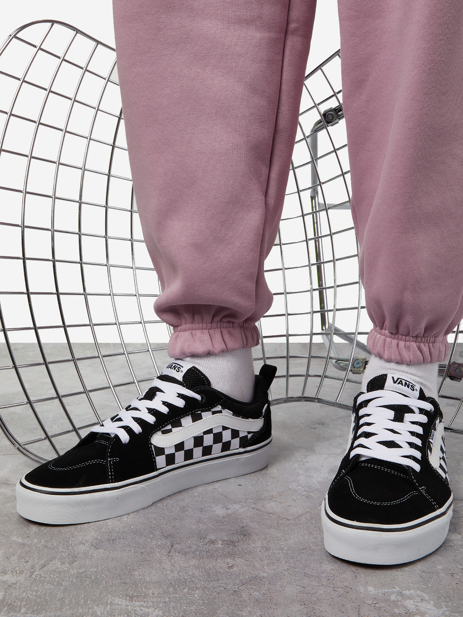 

Кеды мужские Vans Mn Filmore (Checkerboard), Черный