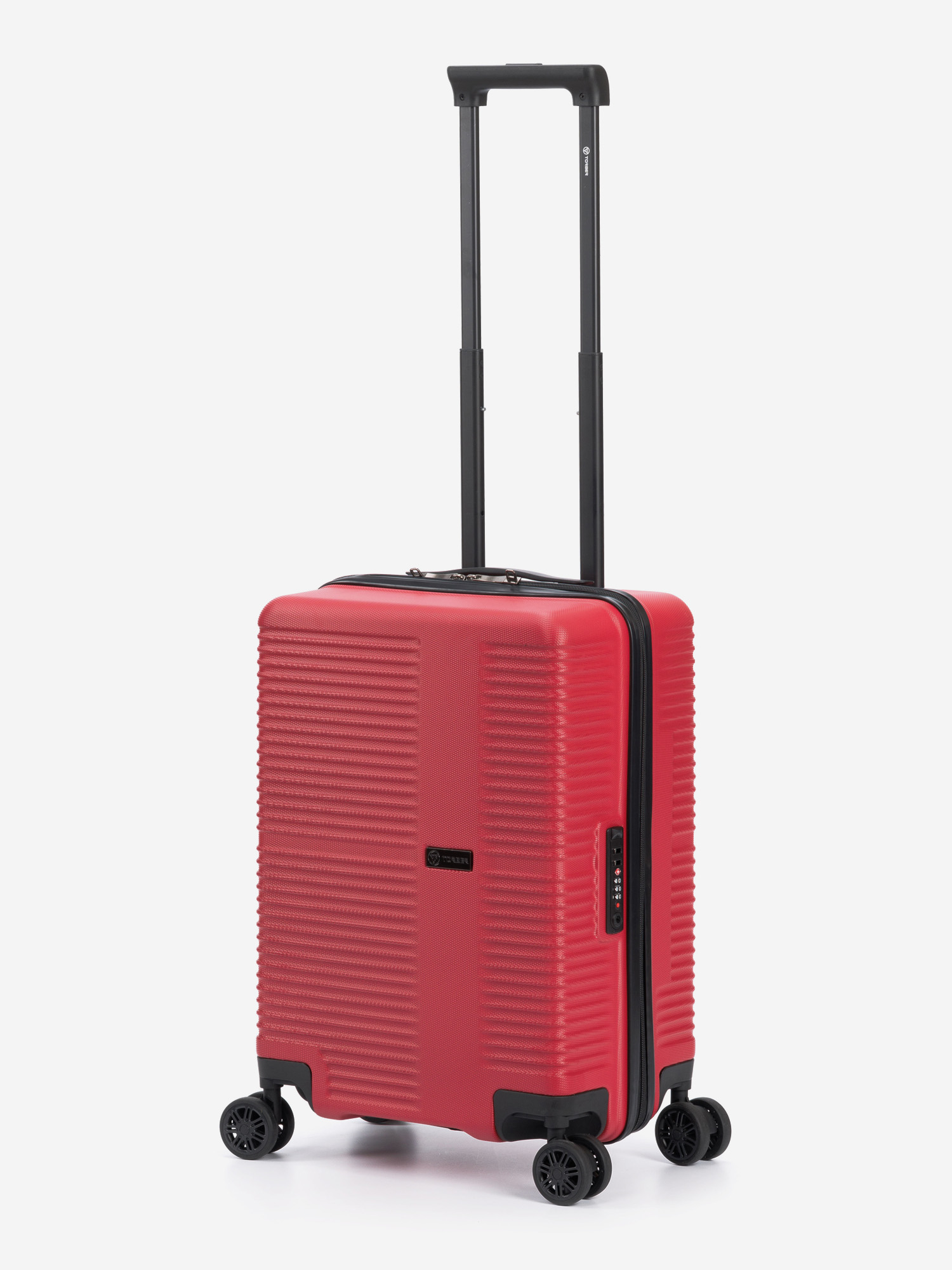Изображение товара Чемодан на колесах для ручной клади TORBER Elton красный легкий и прочный