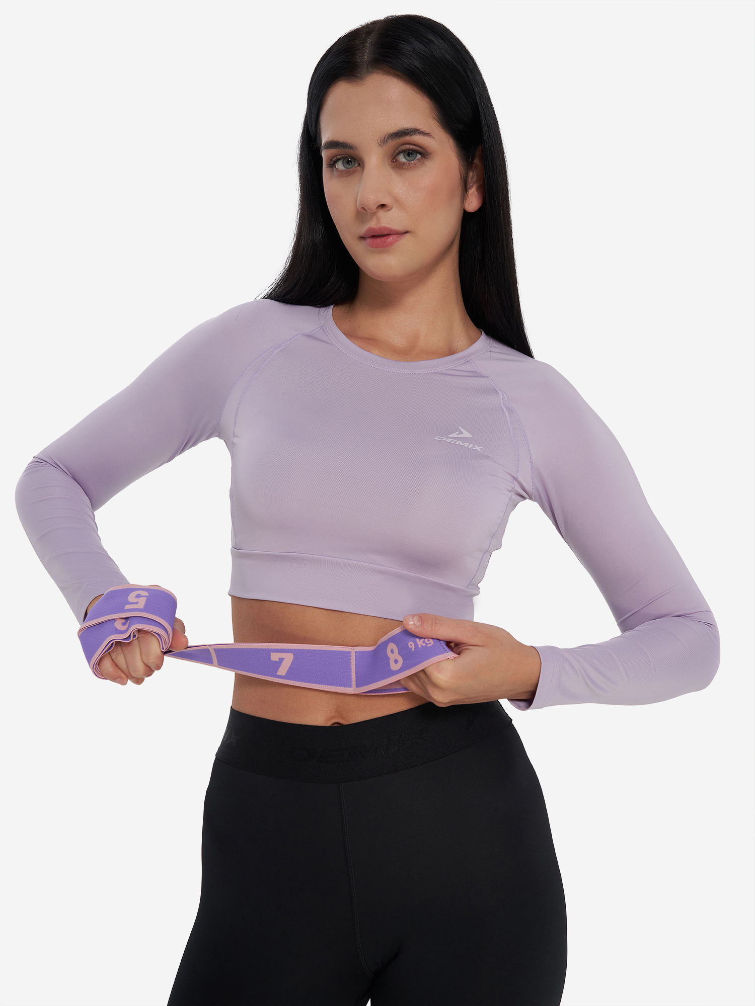 Лонгслив Demix, фиолетовый, арт. 129898DMX-V1