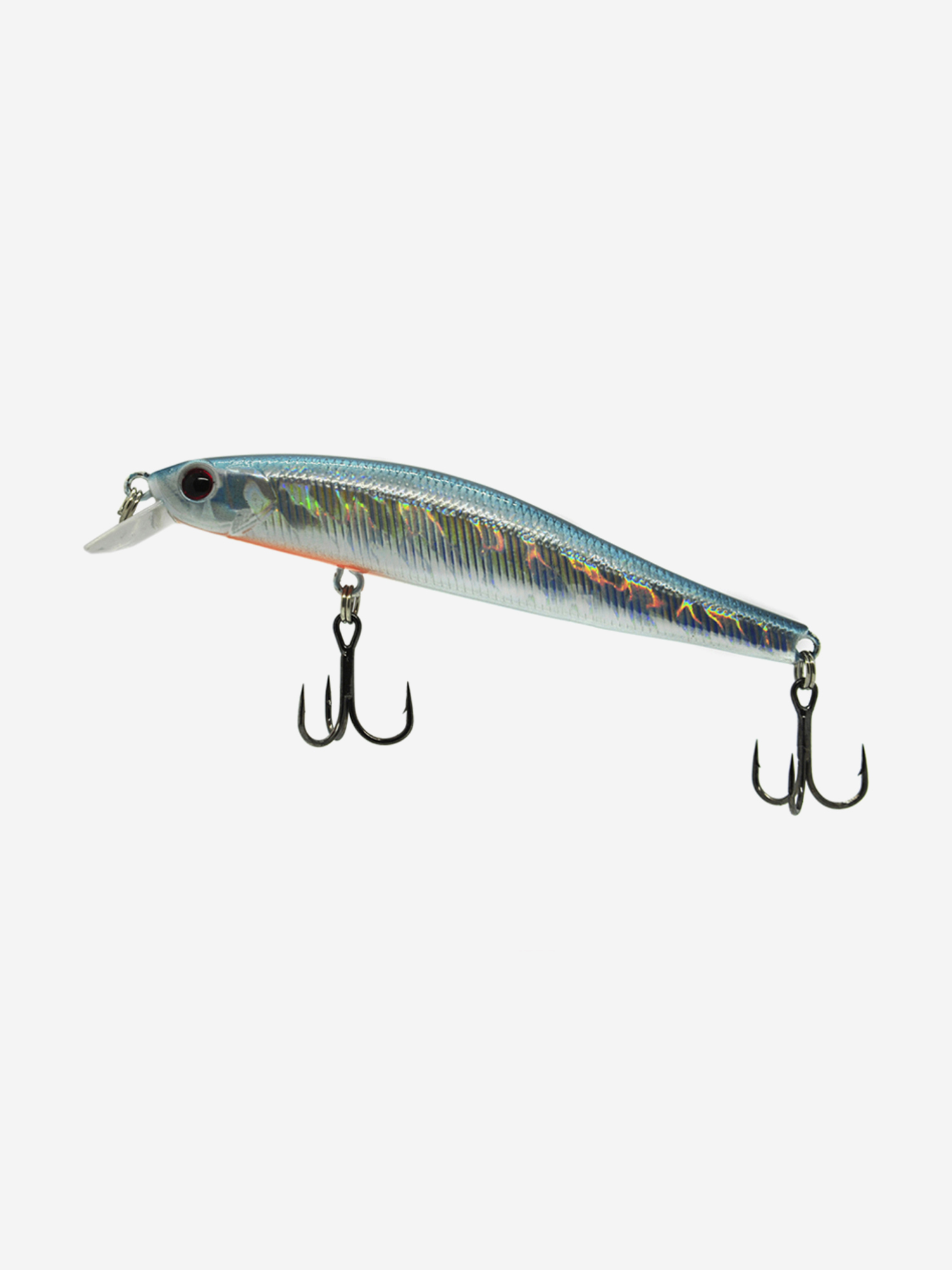 

Воблер Mottomo Leo 70SP 5,3g Silver Minnow, Серебряный