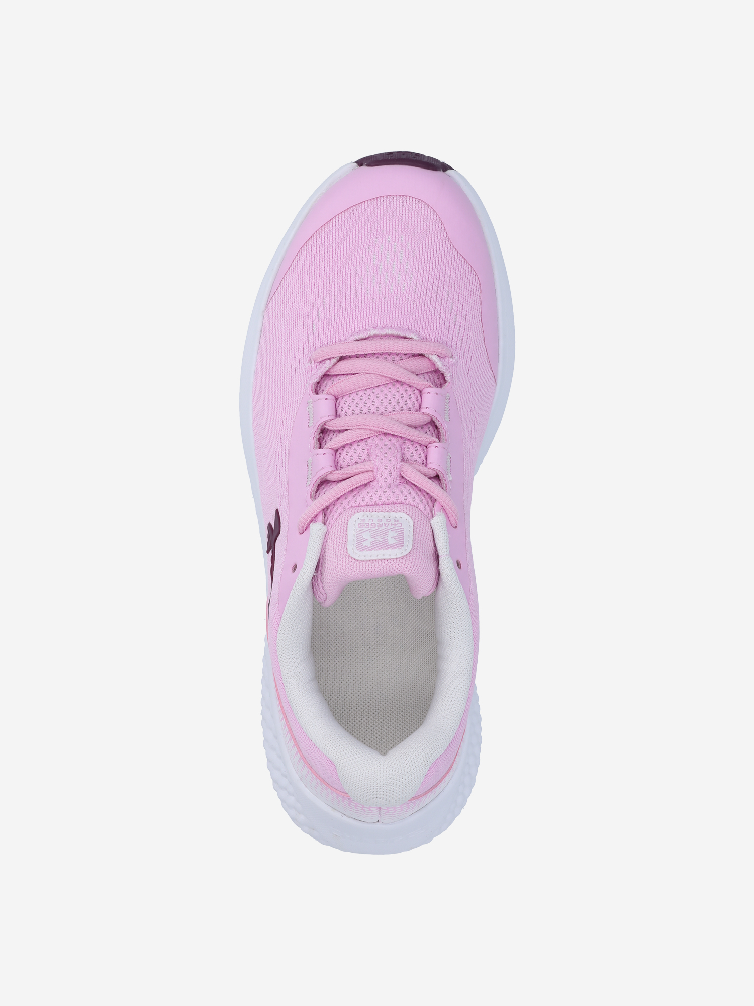 фото Кроссовки для девочек under armour charged rogue 4, розовый