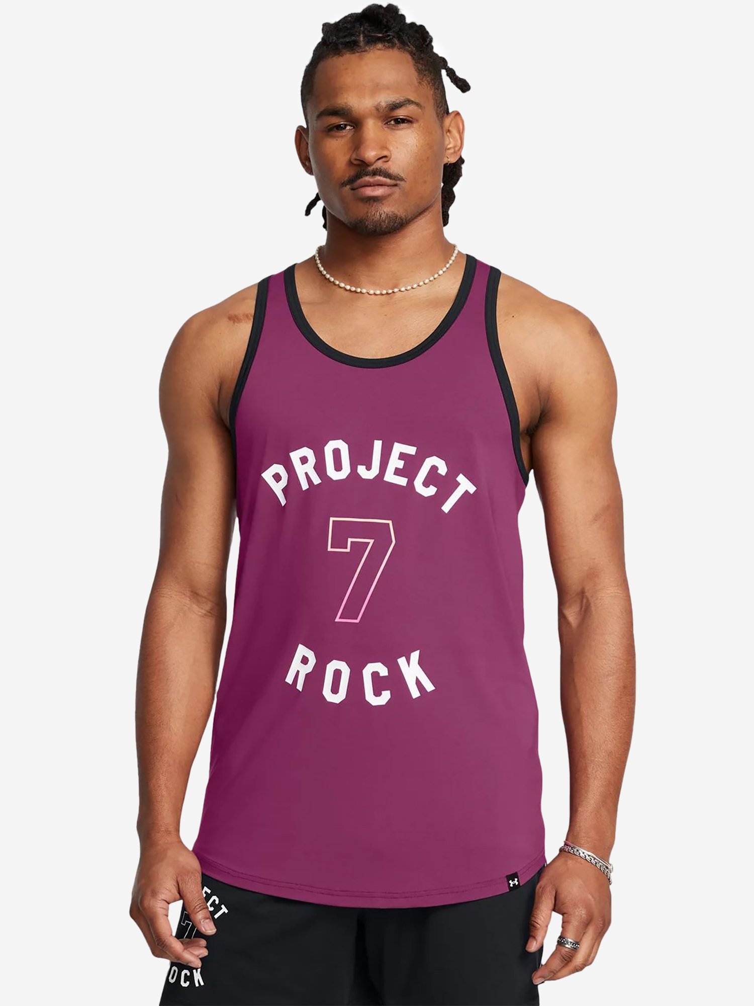 

Майка мужская Under Armour Pjt Rck Mesh Tank Boh, Фиолетовый