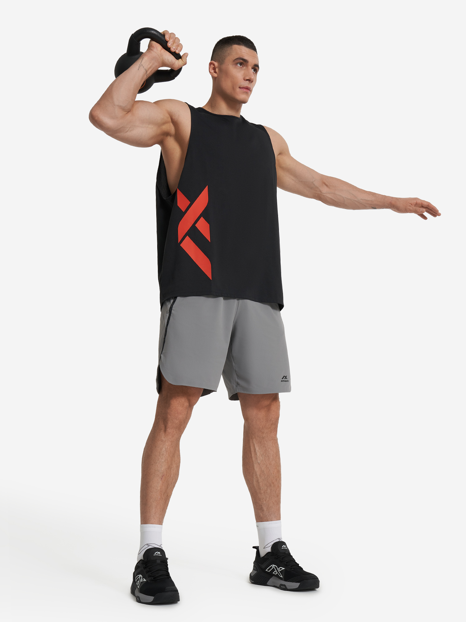 фото Майка мужская athlex, черный