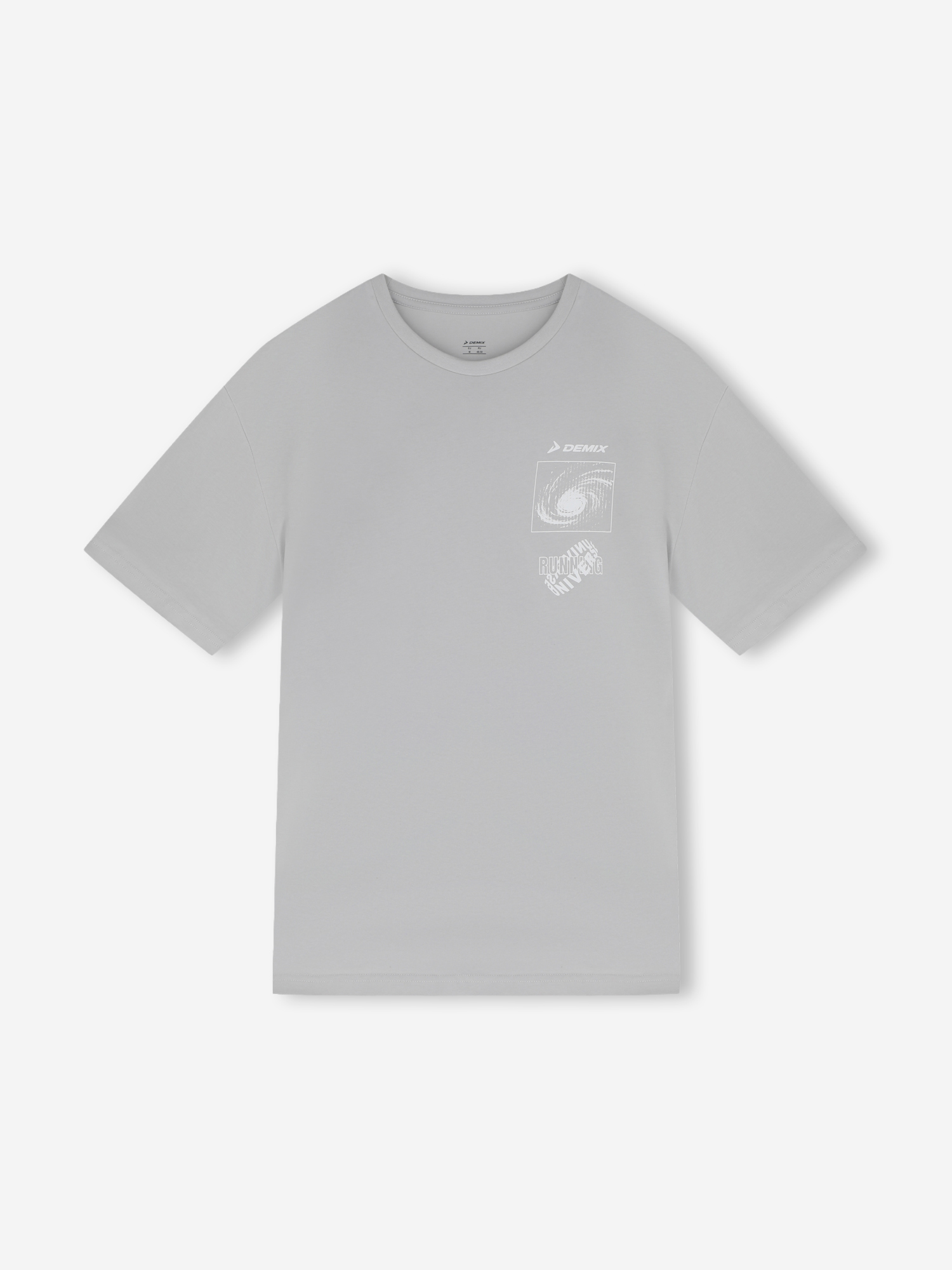 Футболка мужская Demix, серый, арт. 32235