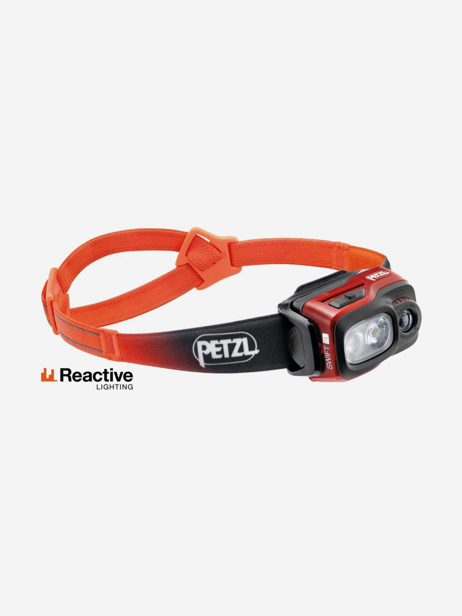 Изображение товара Налобный фонарь Petzl SWIFT RL оранжевый мощный влагозащищенный
