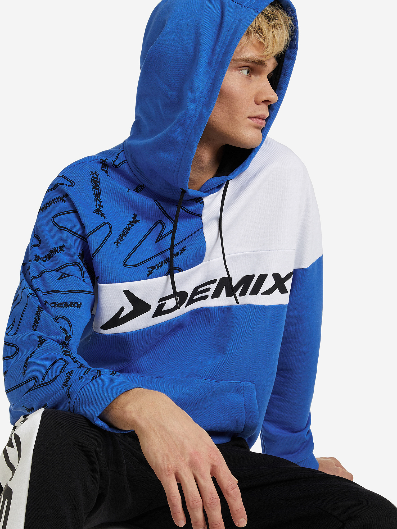 

Худи мужская Demix, Синий