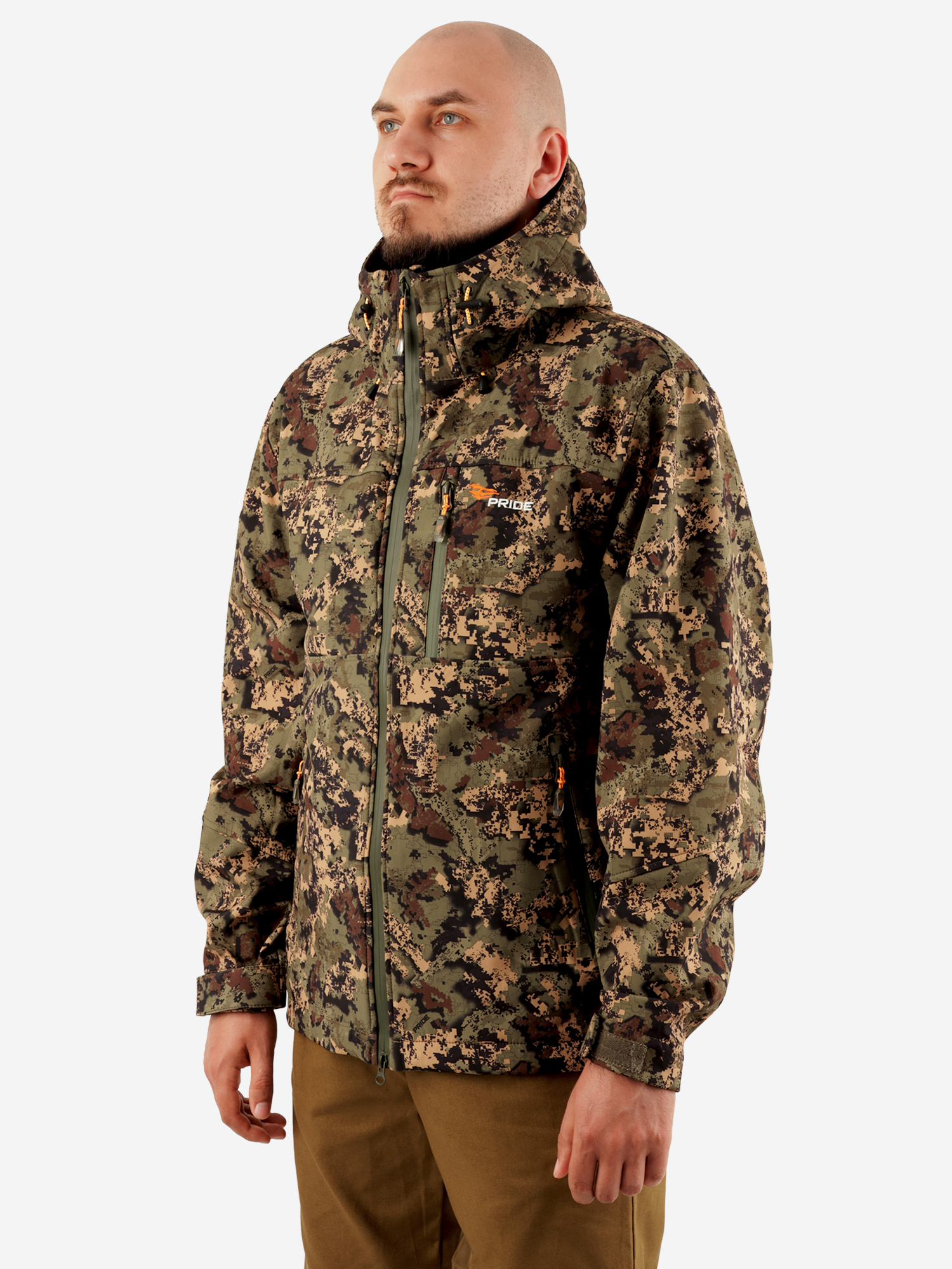 

Куртка Аргамак для охоты PRIDE, софт-шелл, зеленый, Зеленый