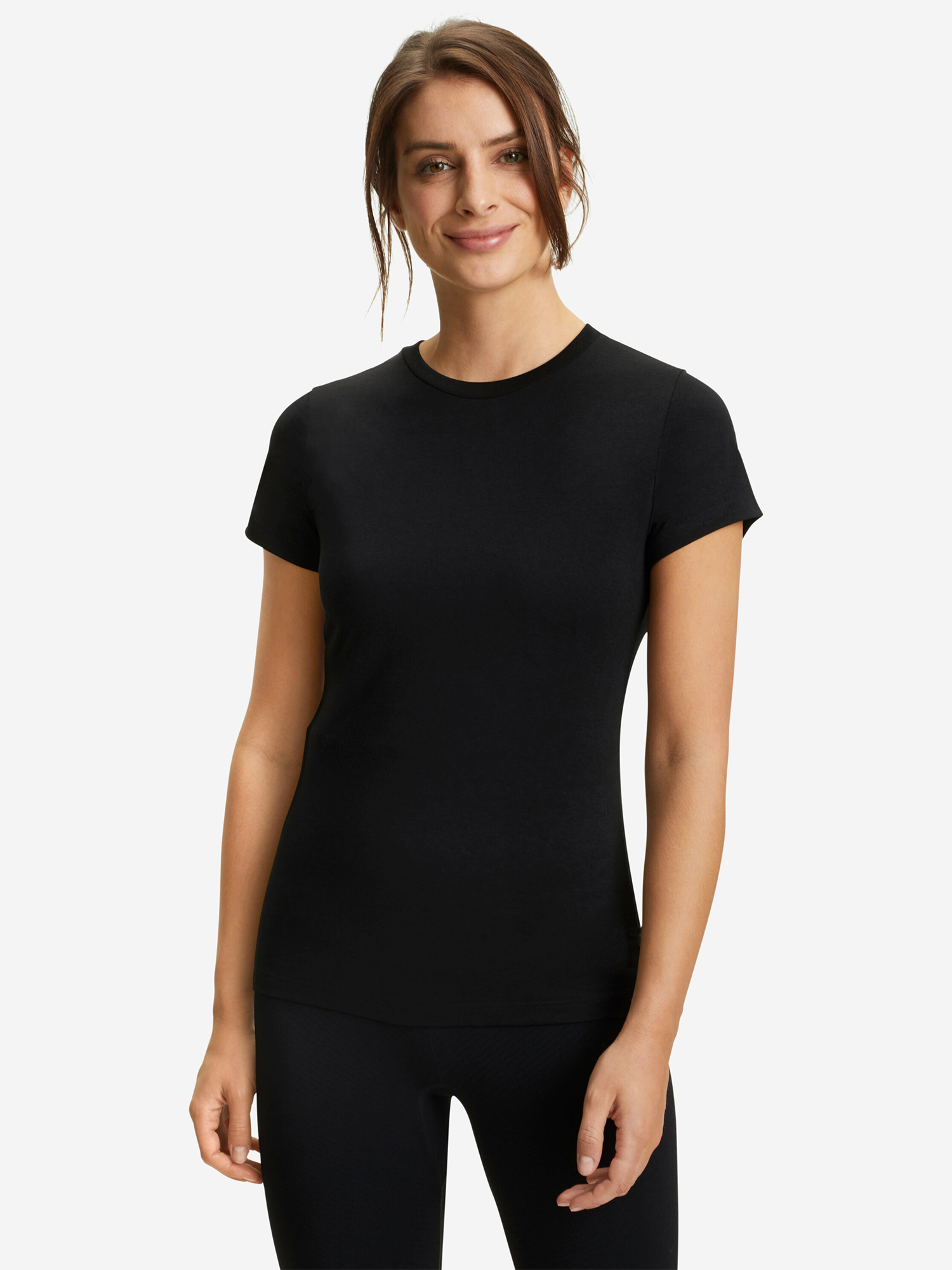 Изображение товара Женская спортивная футболка FALKE, Черный/Красный