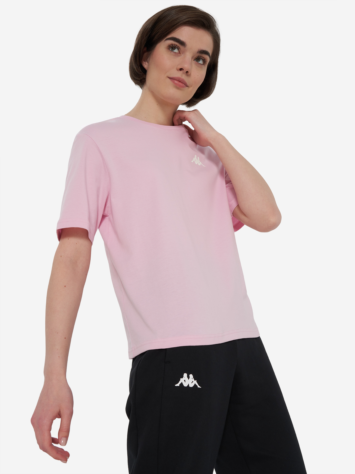 Футболка Kappa женская, розовый, арт. 142713KAP-X0