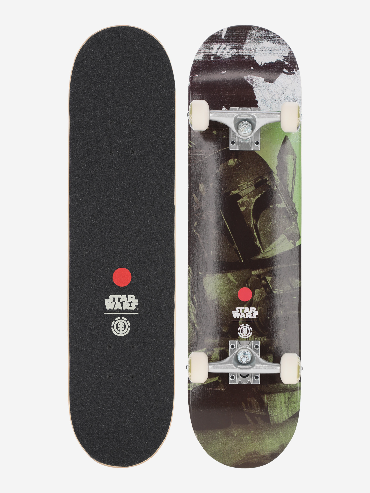 

Скейтборд Element Star Wars Boba 7.75", Мультицвет