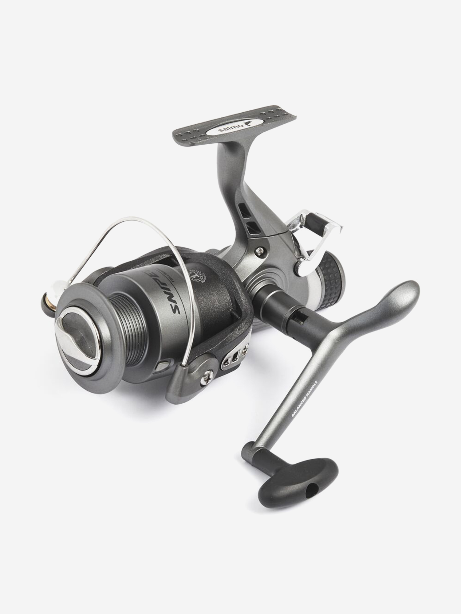 

Катушка безынерционная Salmo Sniper BAITFEEDER 1 5000BR, Серый