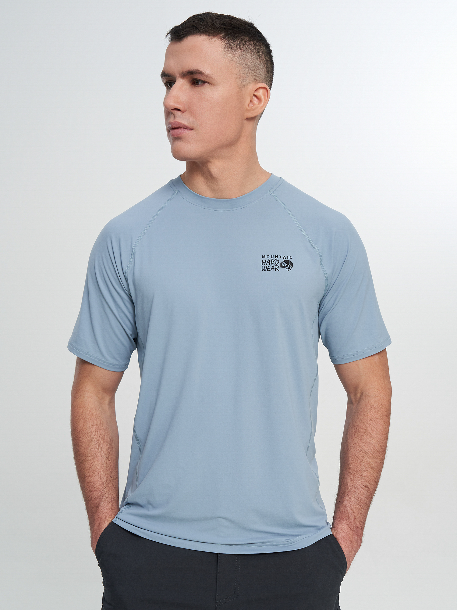 

Футболка мужская Mountain Hardwear Crater Lake Short Sleeve, Синий