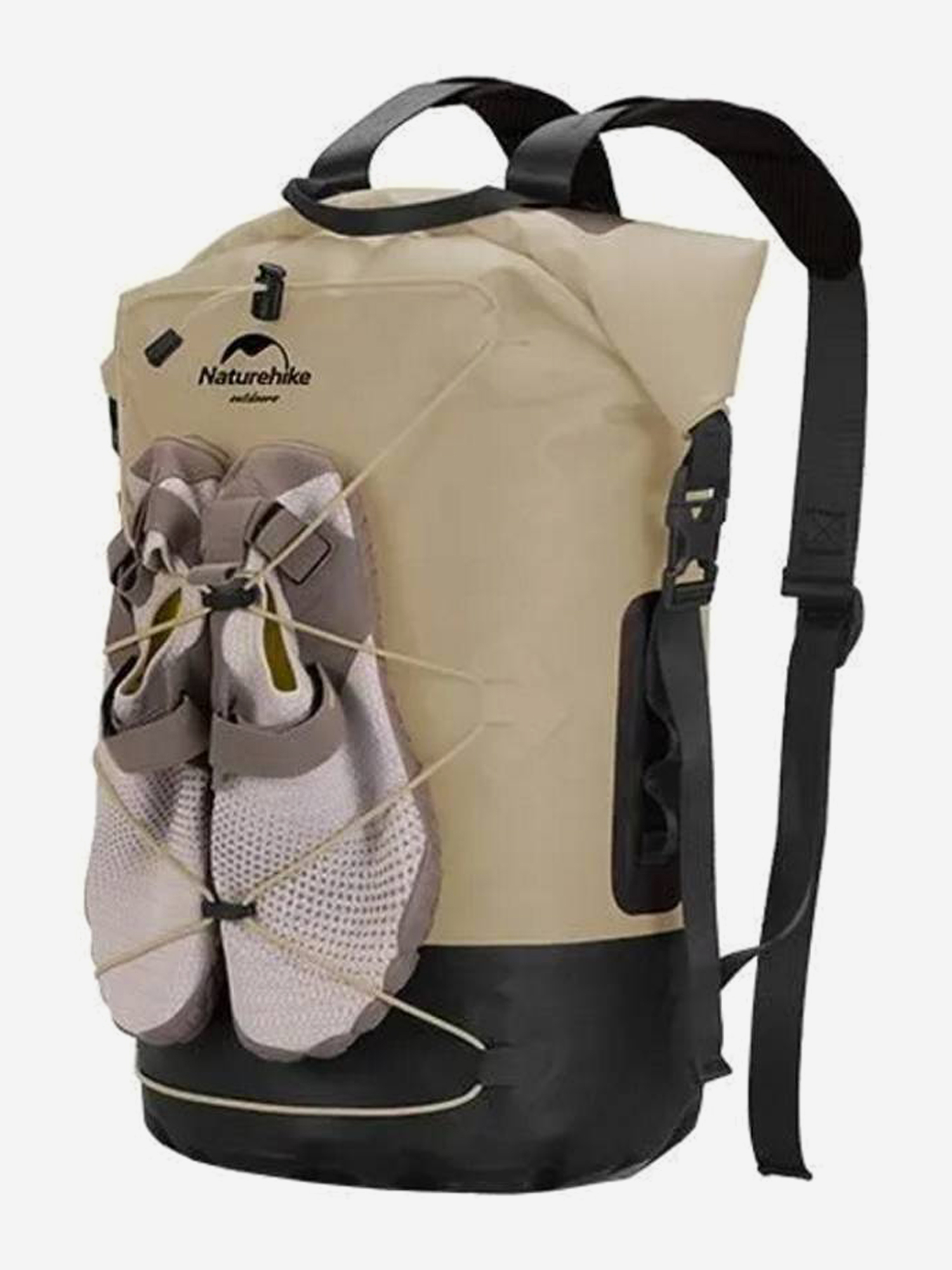 

Герморюкзак Naturehike NH21FSB04 40 л хаки, Зеленый