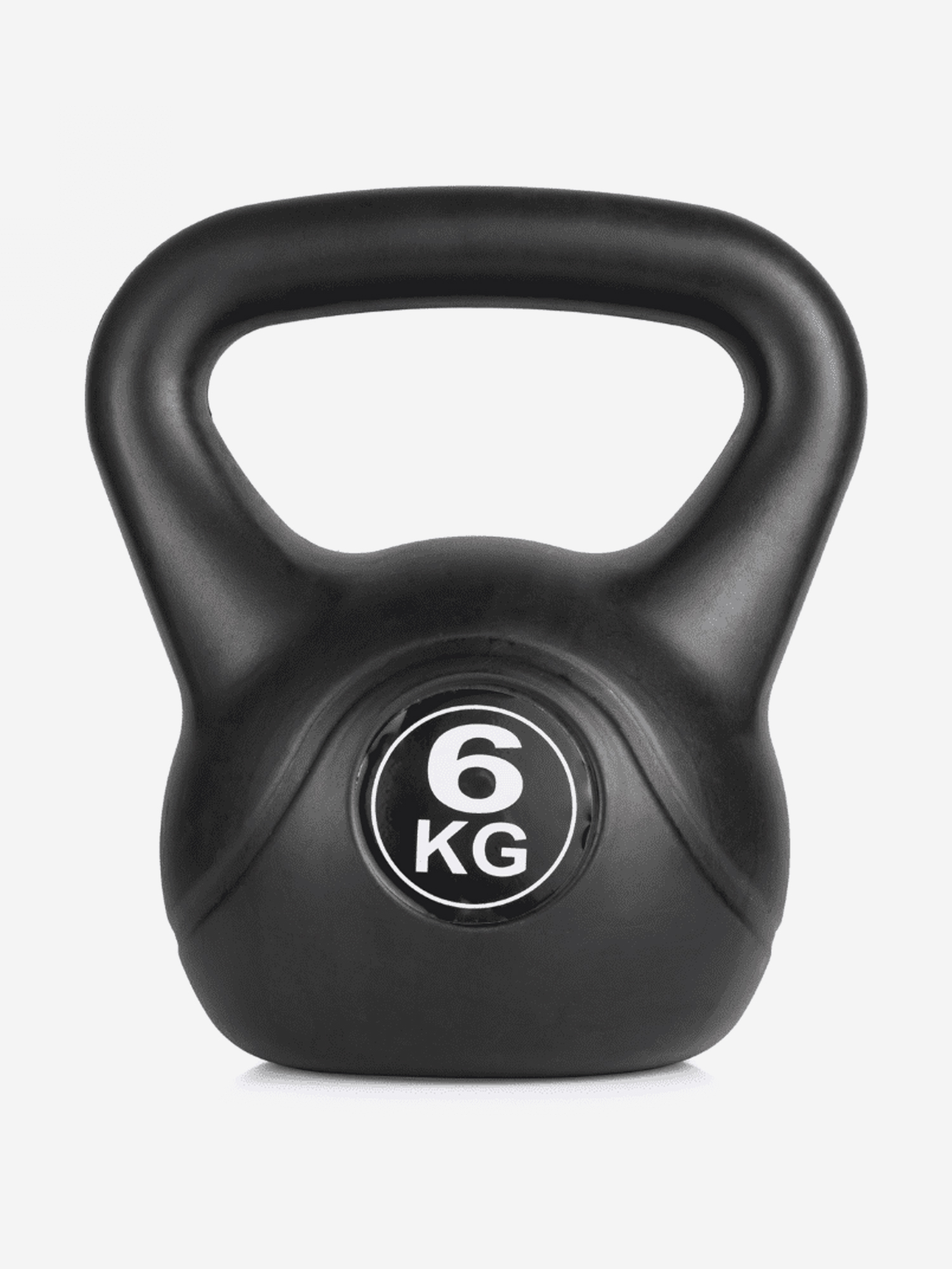 

Гиря пластиковая Sportlim 6 кг Черная, Черный