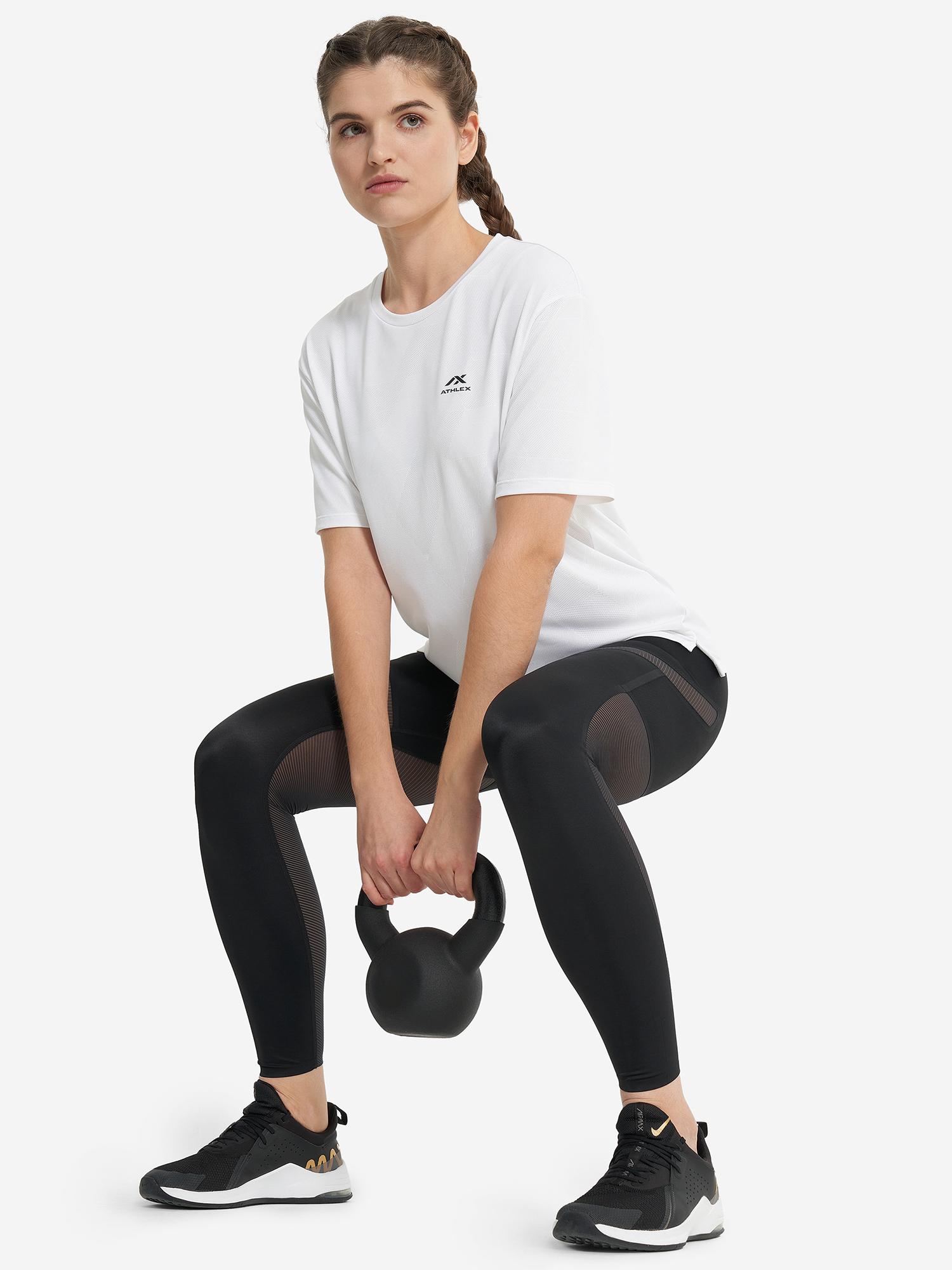 фото Футболка женская athlex, белый