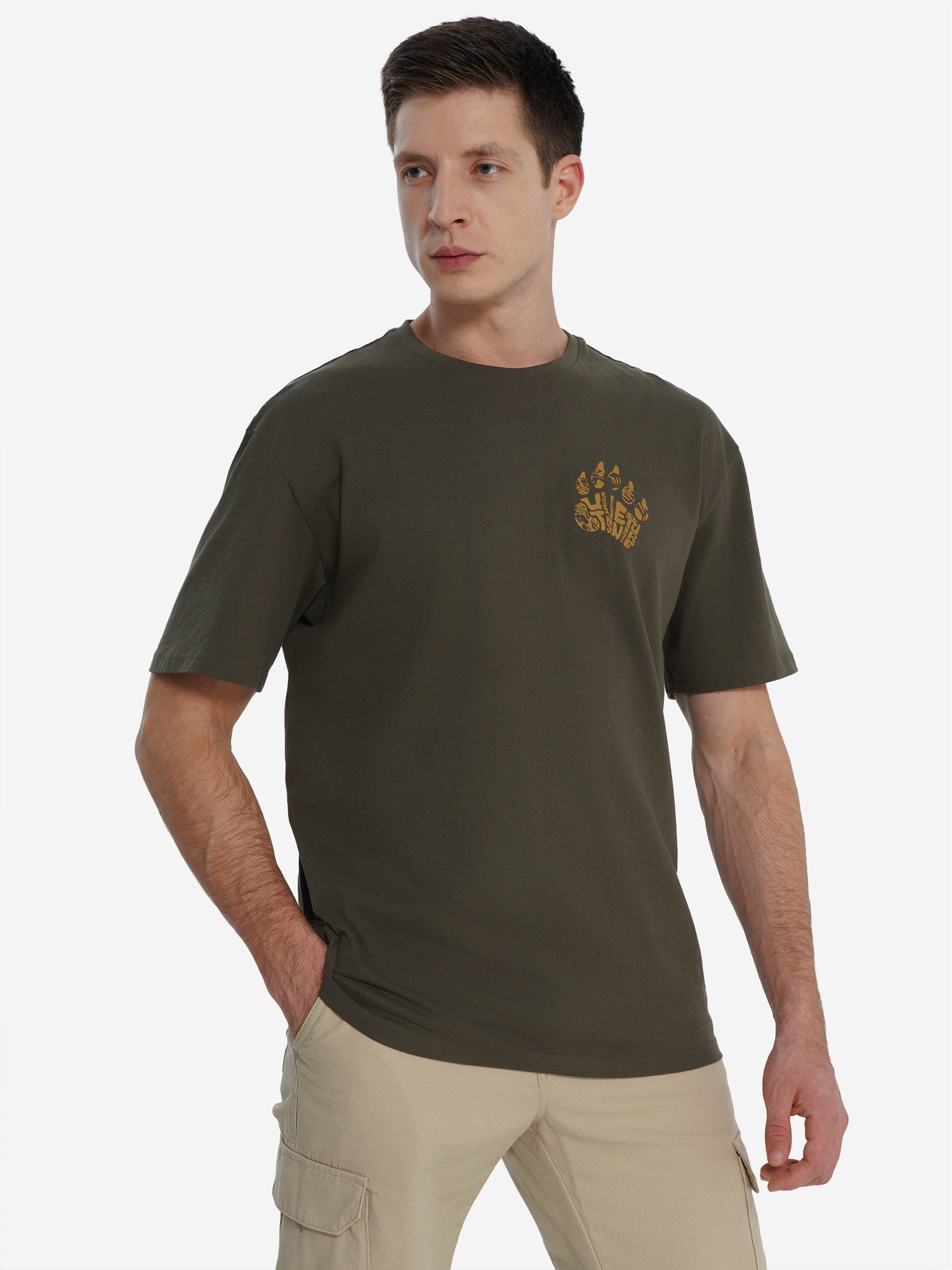 Футболка Outventure, коричневый, арт. 140955out-t4